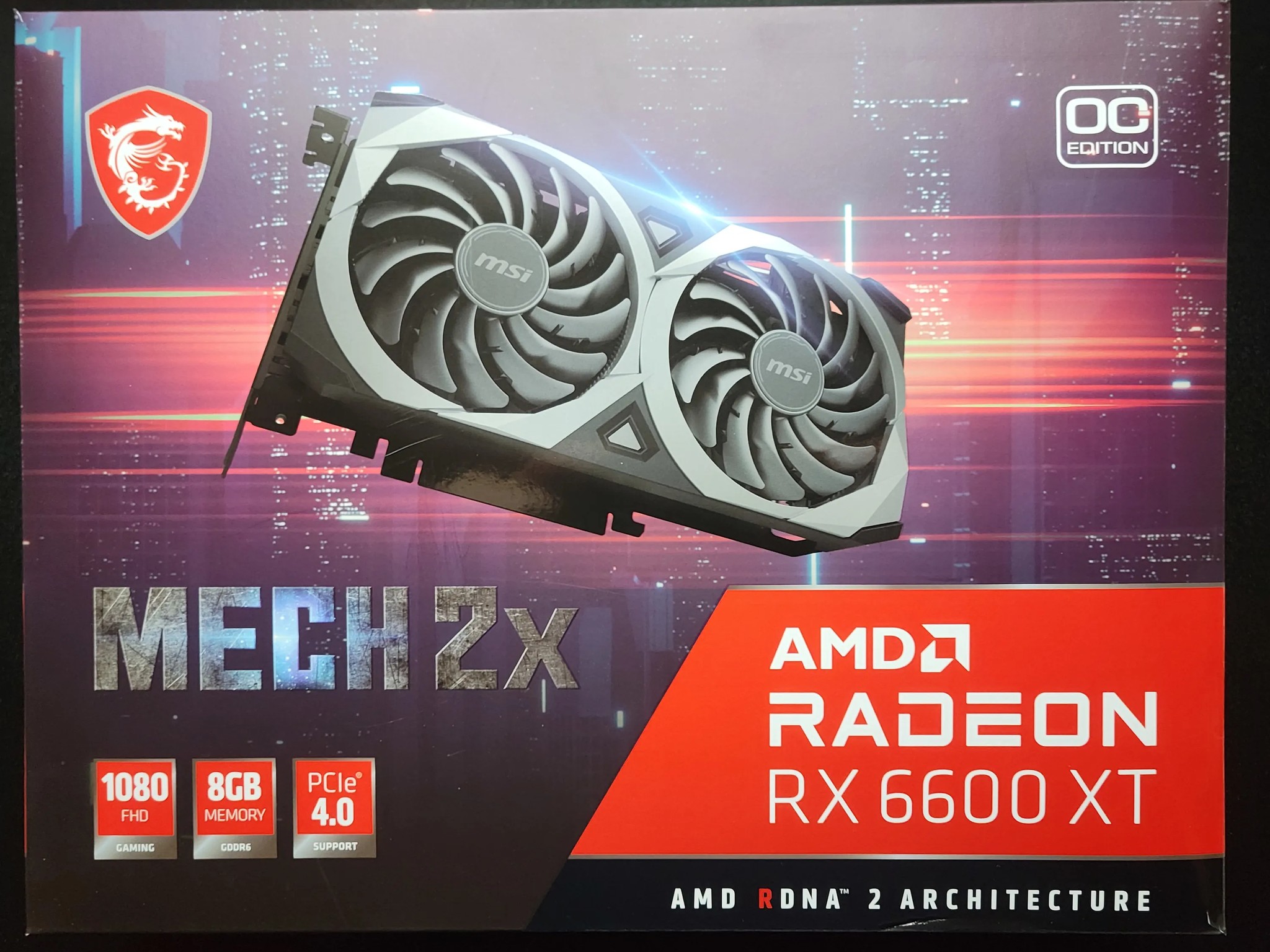 Budget 1080P PC, Ryzen 5 5600x, RX6600XT, 1TB M.2, 16GB 3000mhz RAM, 650W 80+ Gold PSU+ 24" Monitor