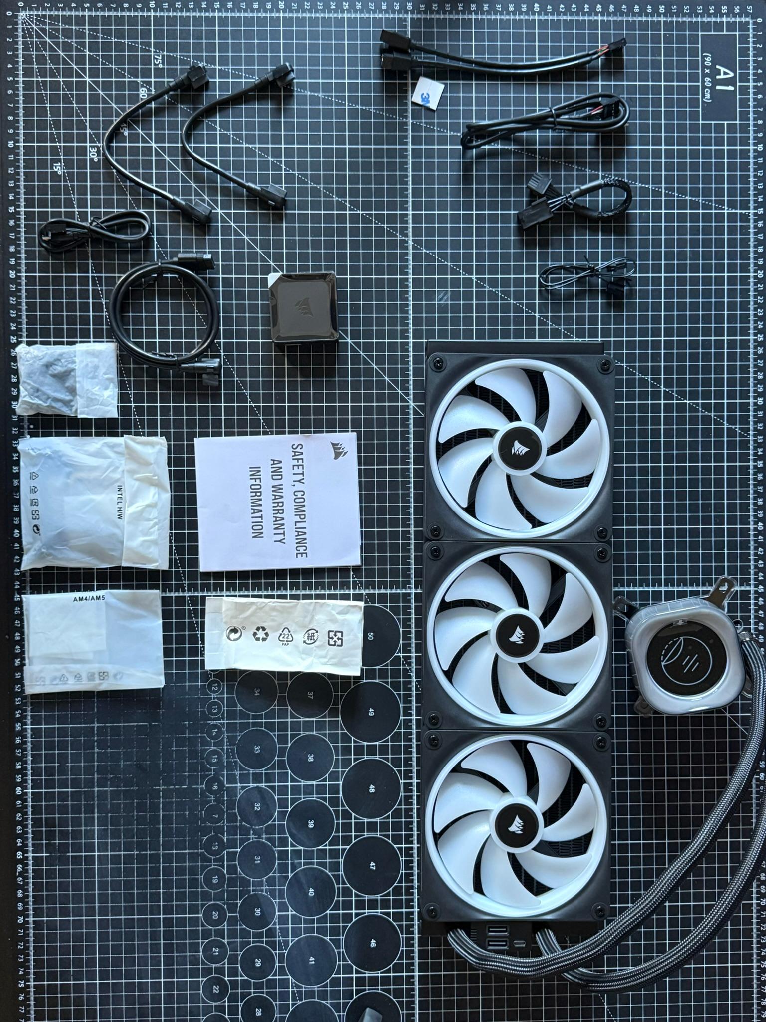 Brand New!!! Never Used!!! Corsair iCUE LINK H170i LCD Liquid CPU Cooler