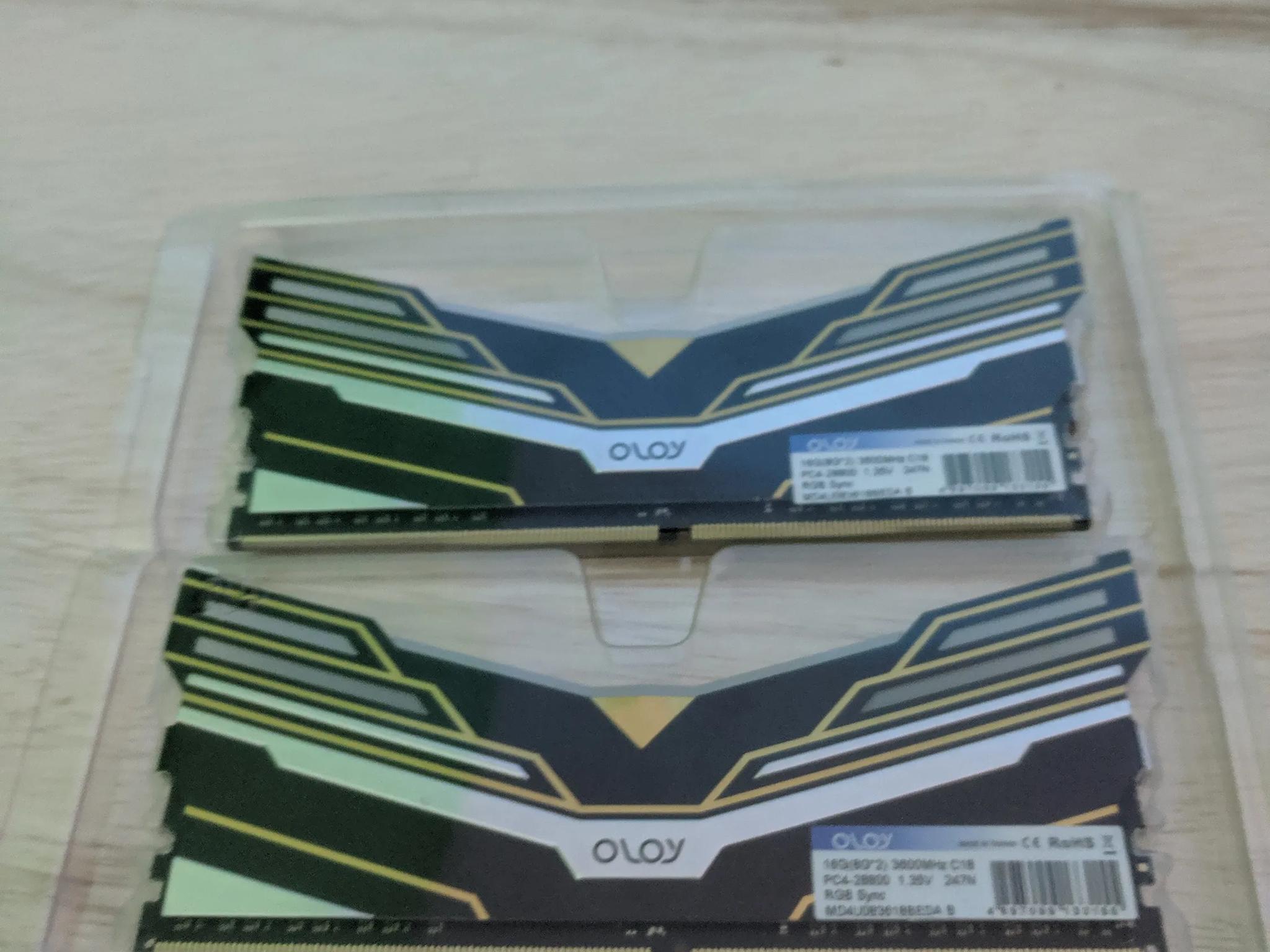 OLOy Warhawk 16GB DDR4-3600 CL18 Ram Kit