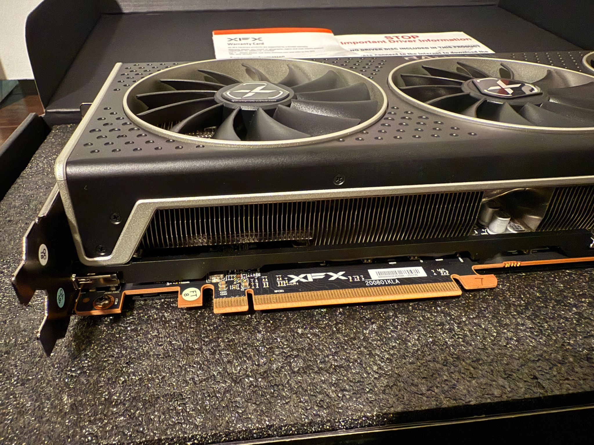 AMD Radeon RX 6800 XT 16 GB - EXCELLENT CONDITION - XFX Speedster MERC 319 CORE