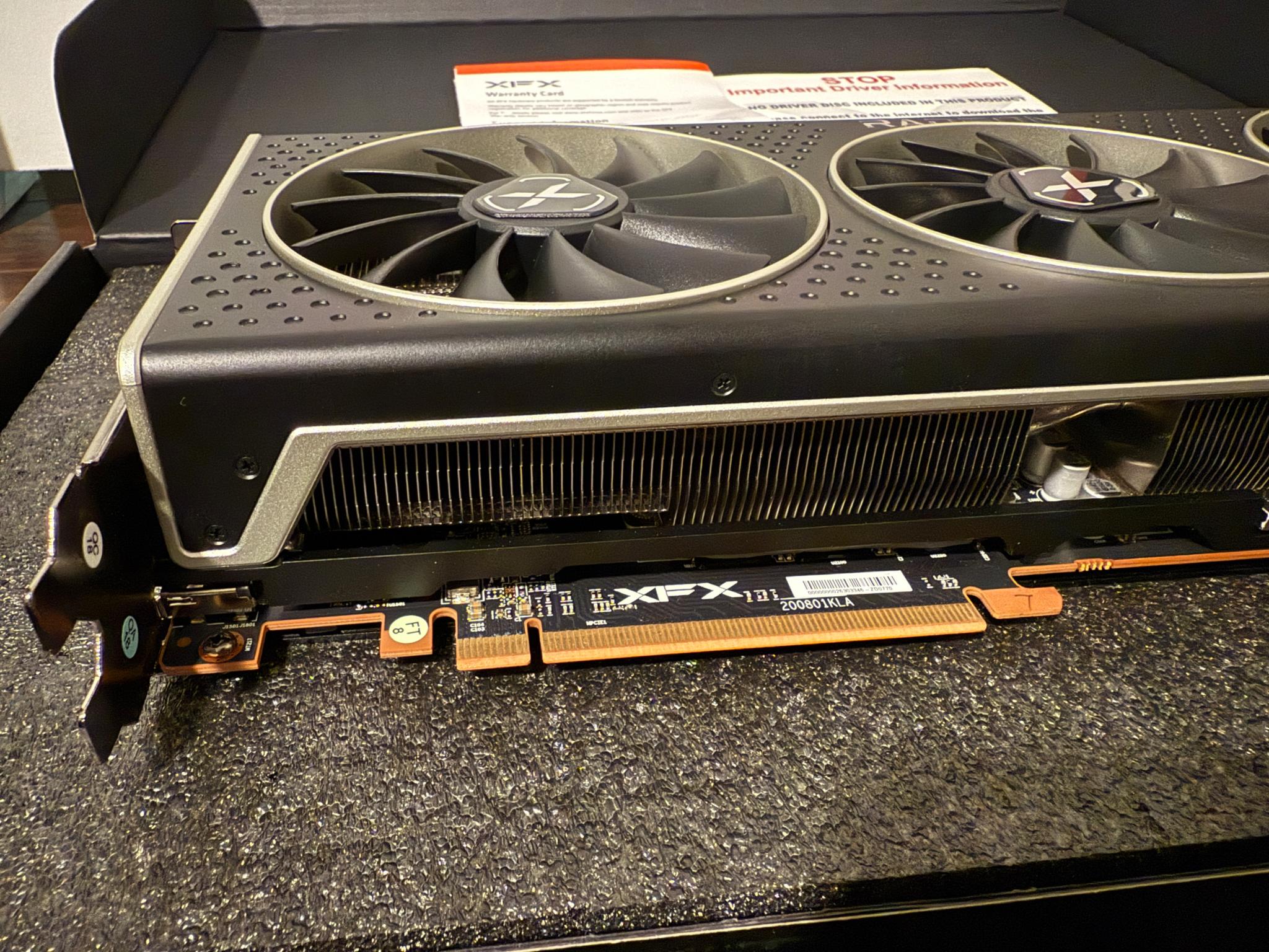 AMD Radeon RX 6800 XT 16 GB - EXCELLENT CONDITION - XFX Speedster MERC 319 CORE