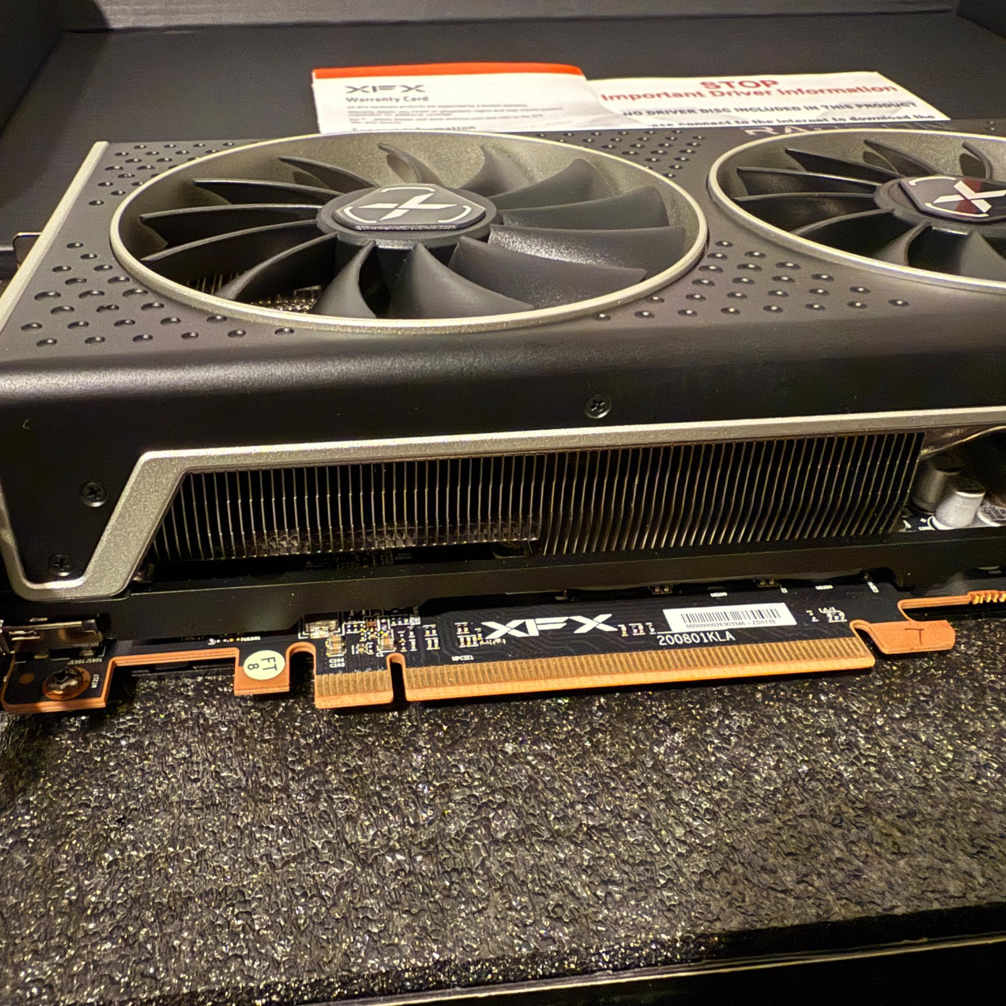AMD Radeon RX 6800 XT 16 GB - EXCELLENT CONDITION - XFX Speedster MERC 319 CORE