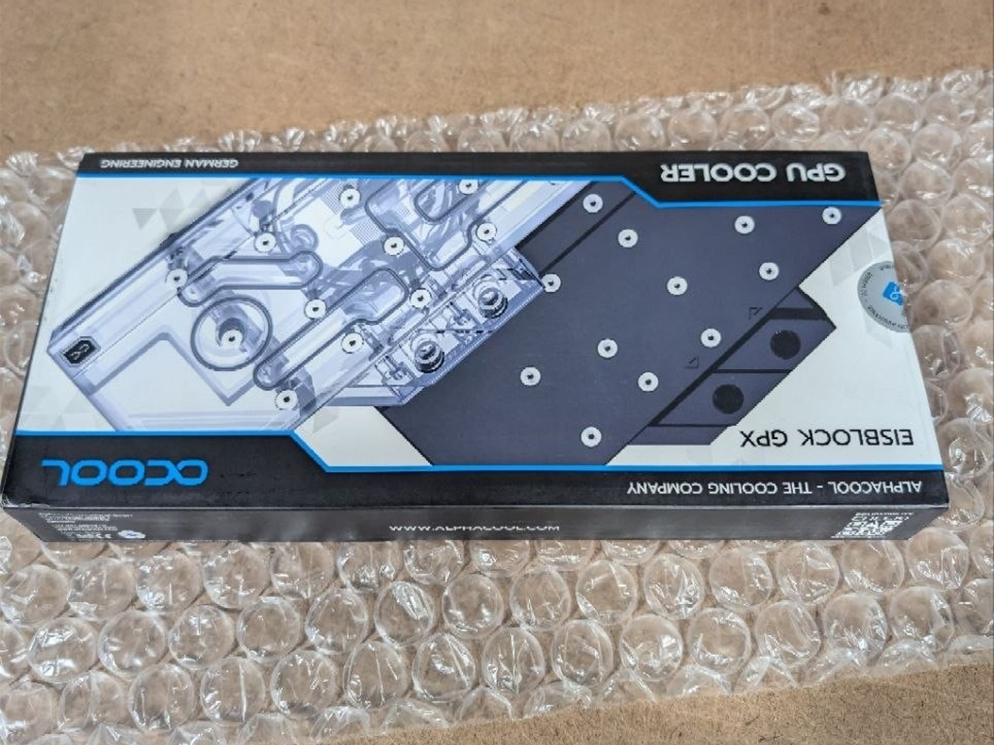 Alphacool Eisblock Aurora GPX-N Acryl Active Backplate 3080/3090 Aorus (13044)