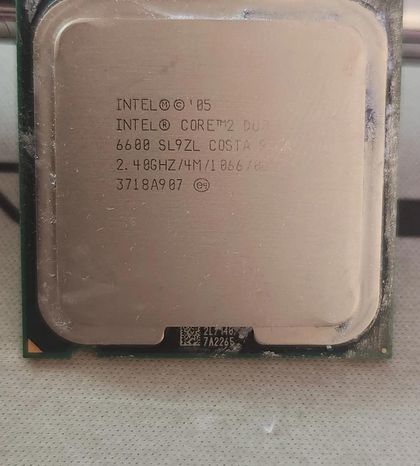 Intel Core 2 duo 6600