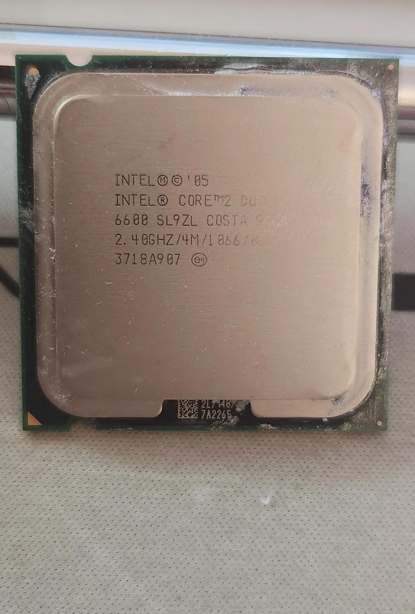 Intel Core 2 duo 6600