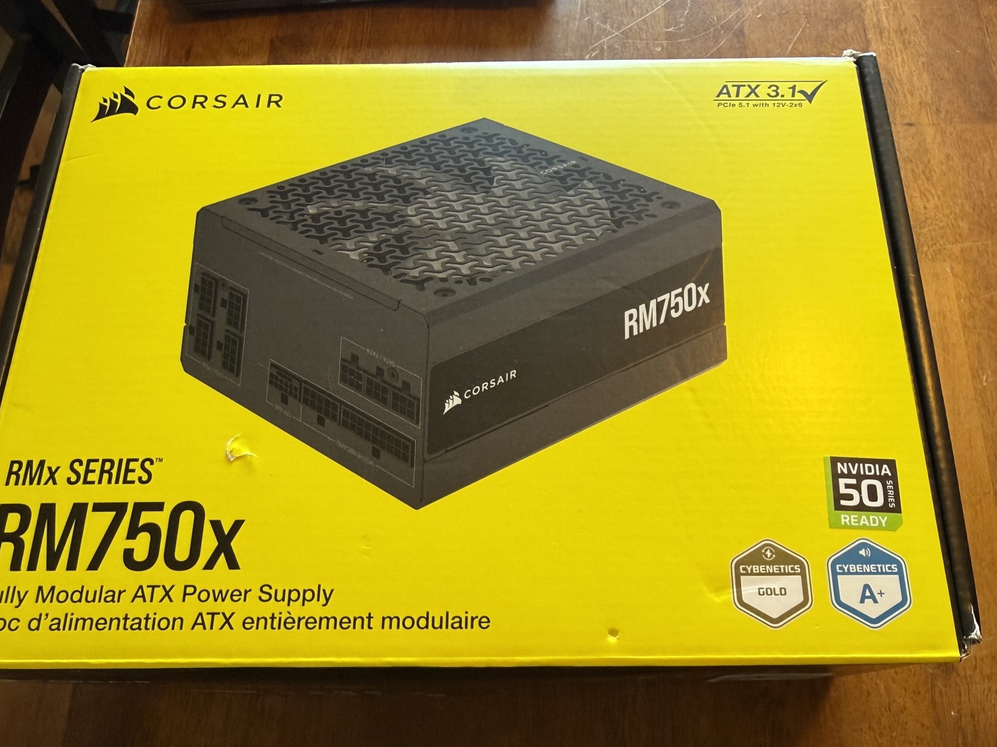 Corsair RM750x PC Power Supply - 750 Watts