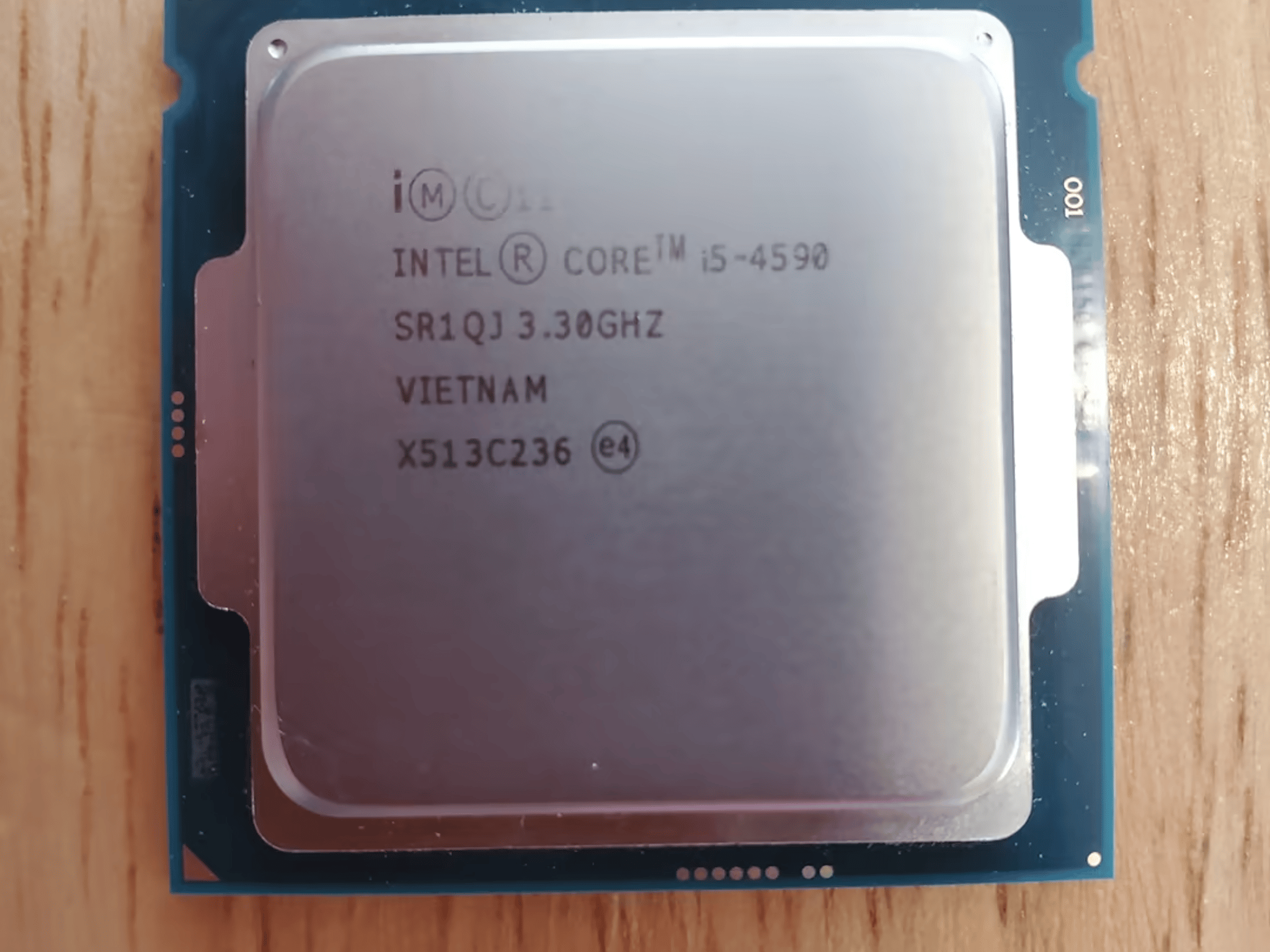 Freshly removed intel i5-4590 cpu, working and in good condition