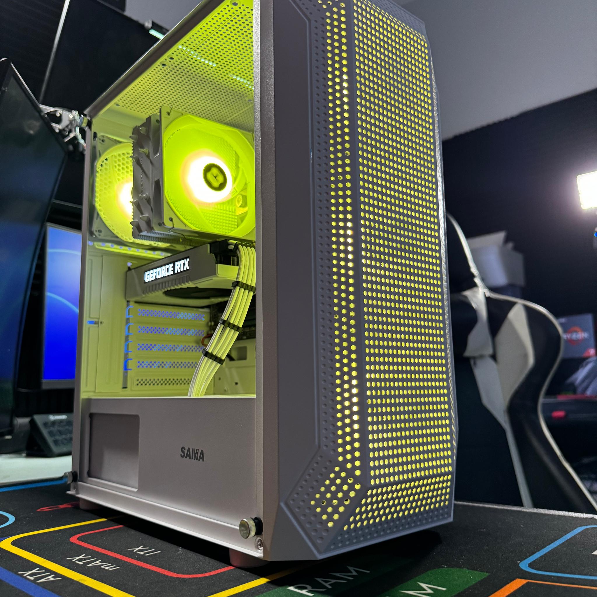 White N’ Black RTX Gaming PC - i5 6500 / RTX 2060