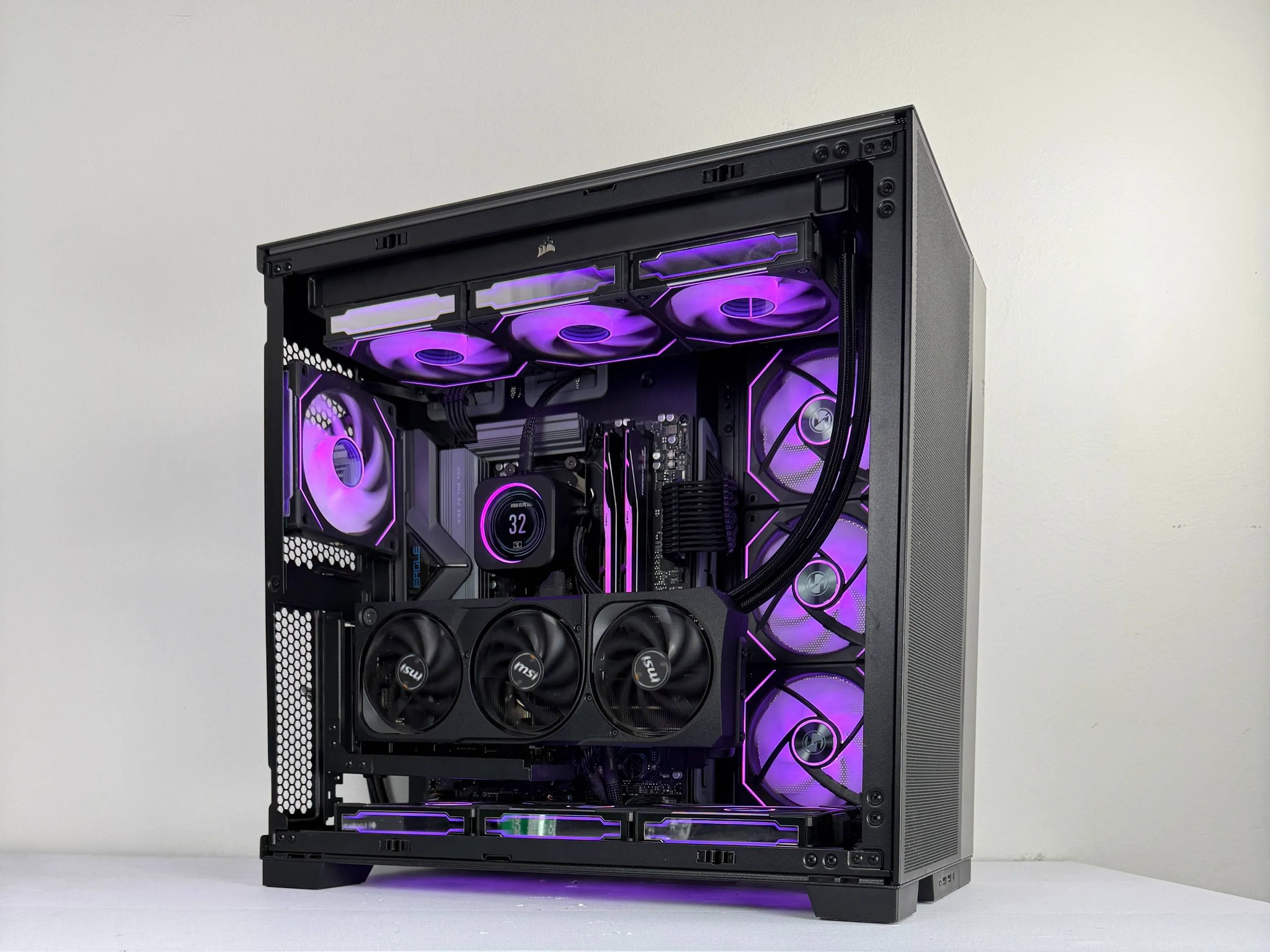 🧊ICEVEIL🧊    | 4k Streaming PC | Ryzen 7 9800X3D | MSI RTX 5070 Ti | 64GB DDR5 6000MHz