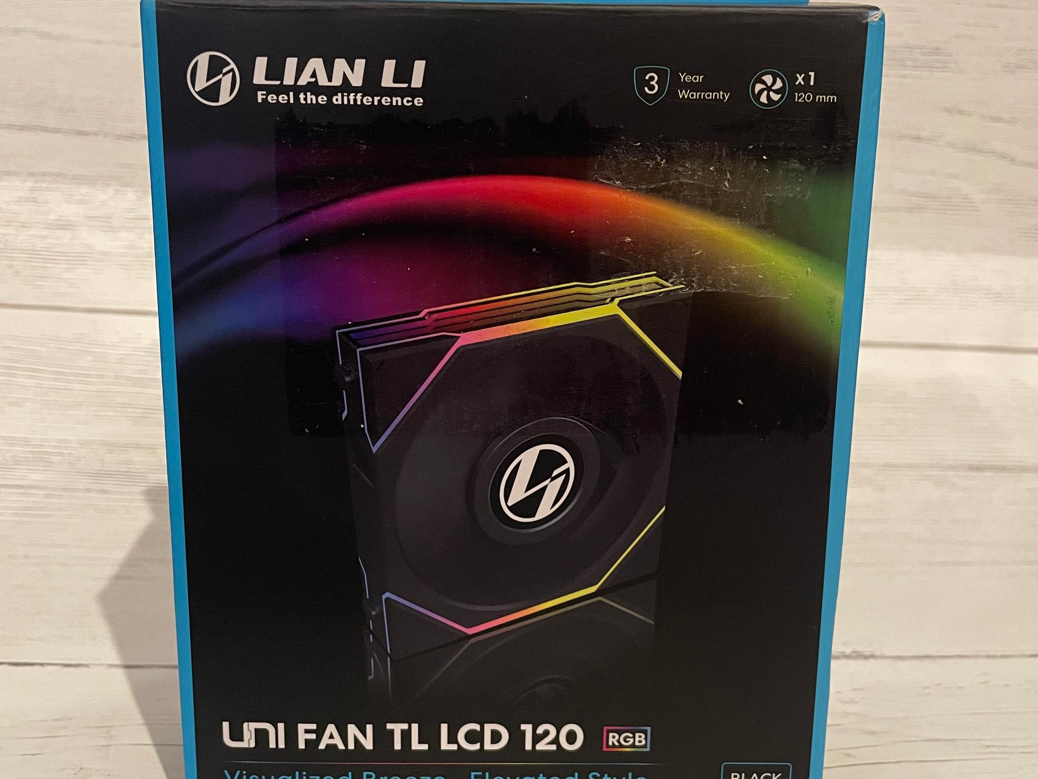 LIAN LI UNI FAN TL LCD 120 RGB