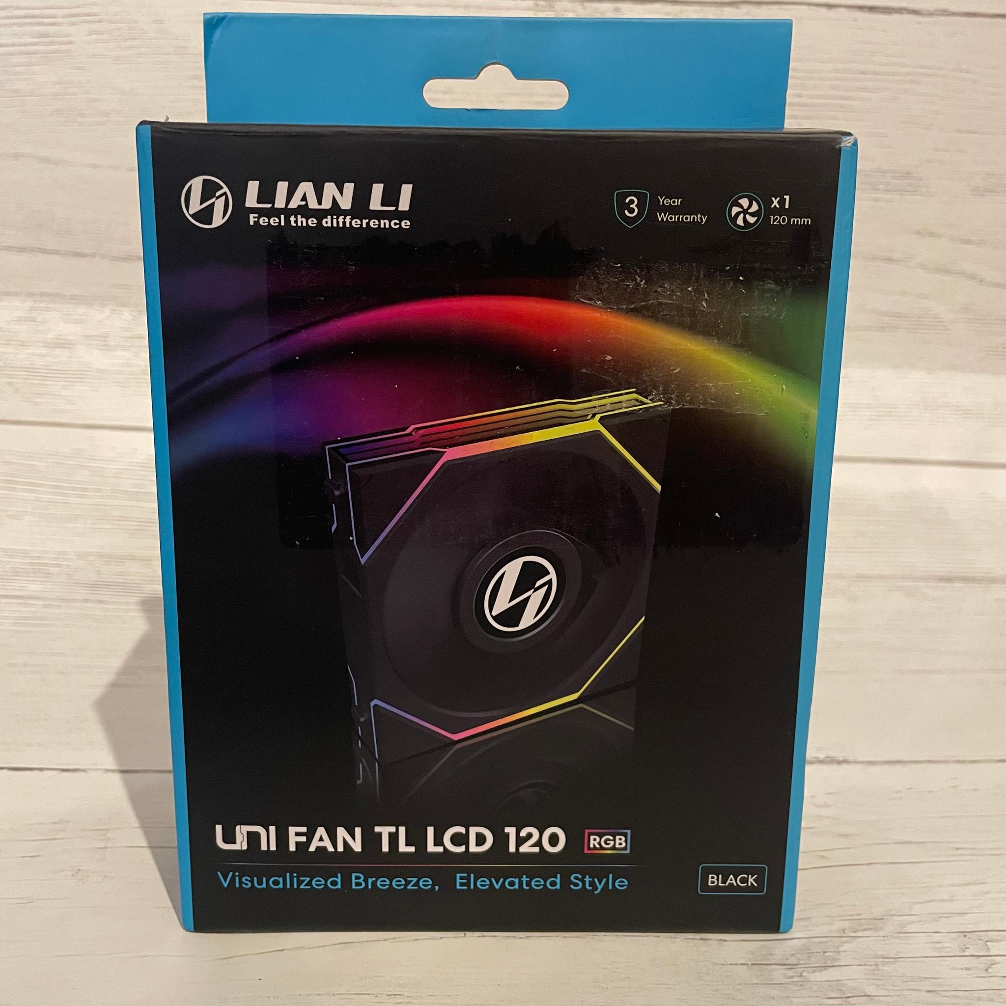 LIAN LI UNI FAN TL LCD 120 RGB