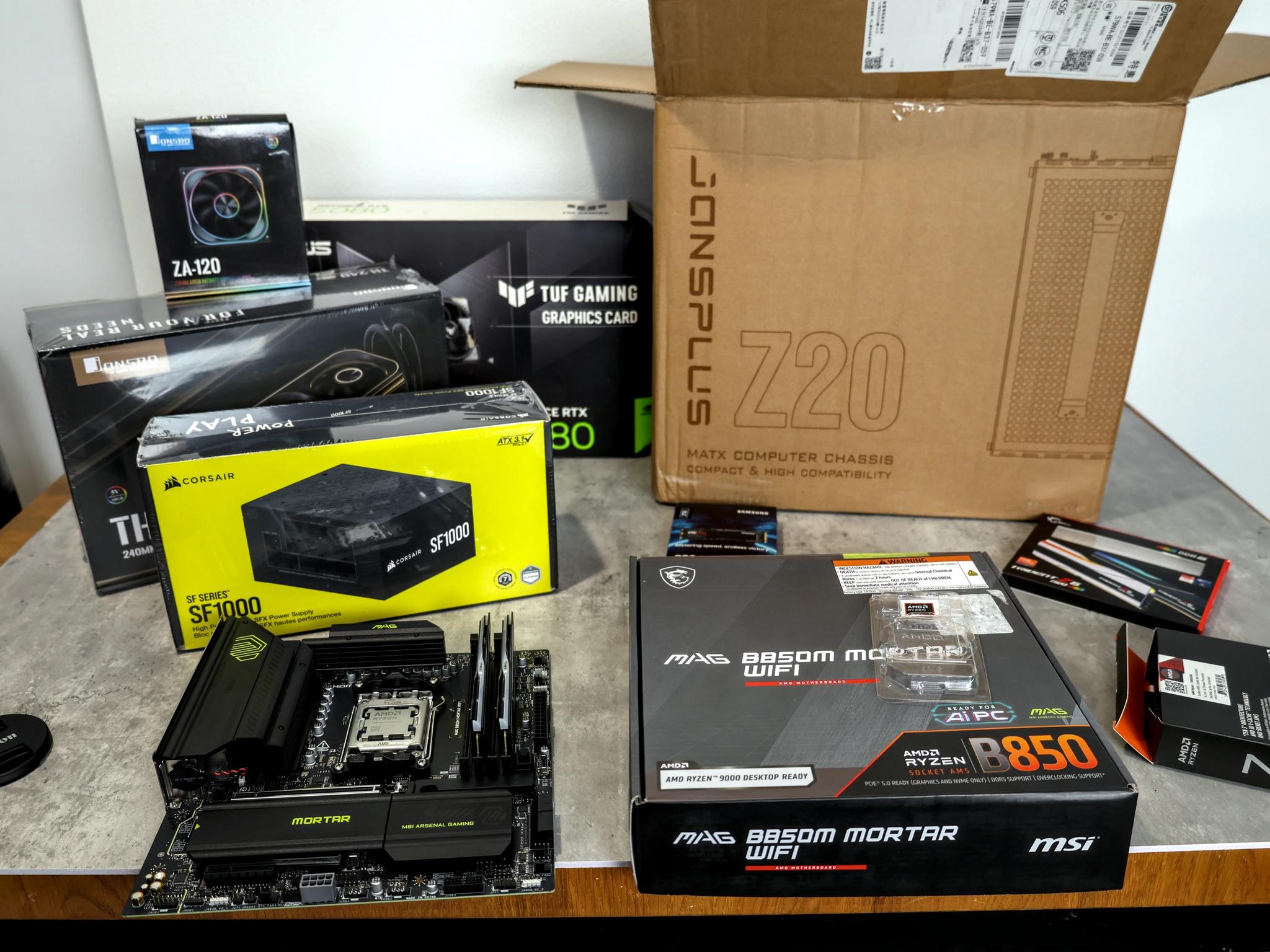 I Feel Orange - Compact 20L 9850X3D+ 5080 Build