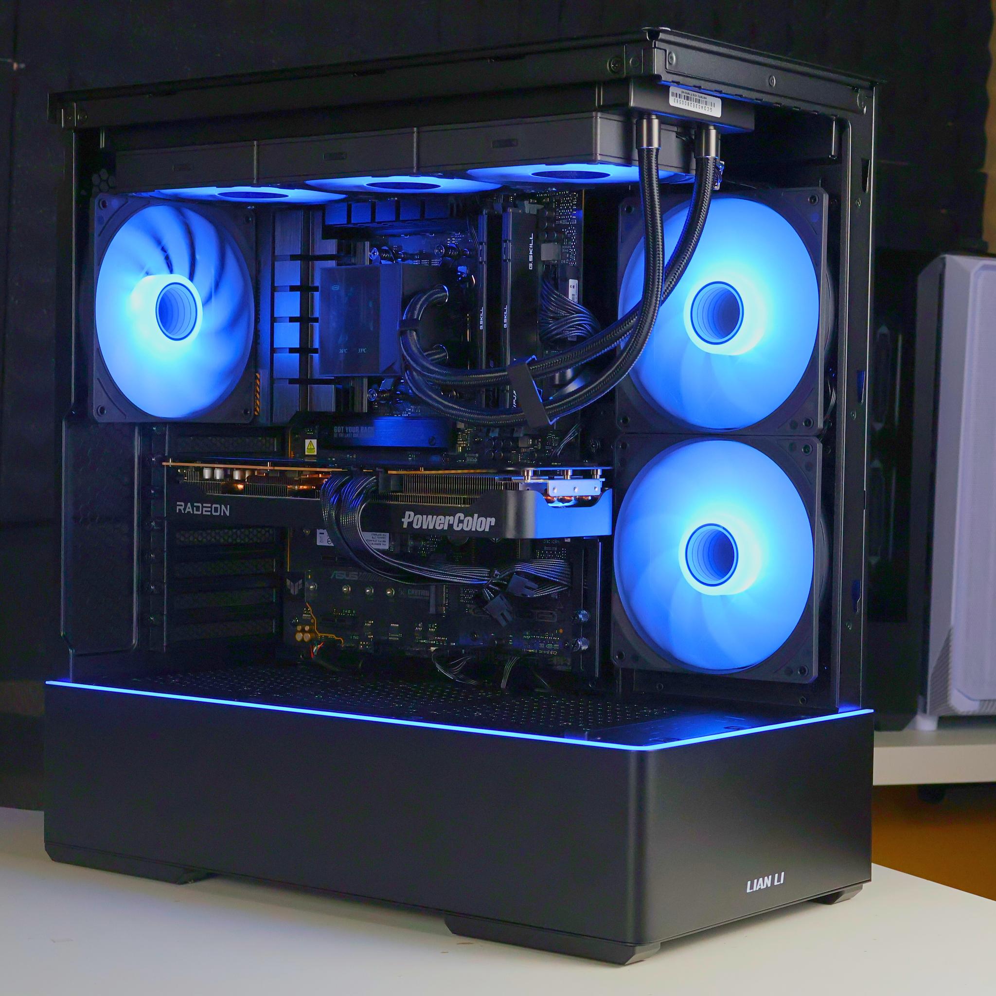 ⚫ Ryzen 7 9700X/RX 9070XT 16GB Gaming/Streaming PC ⚫