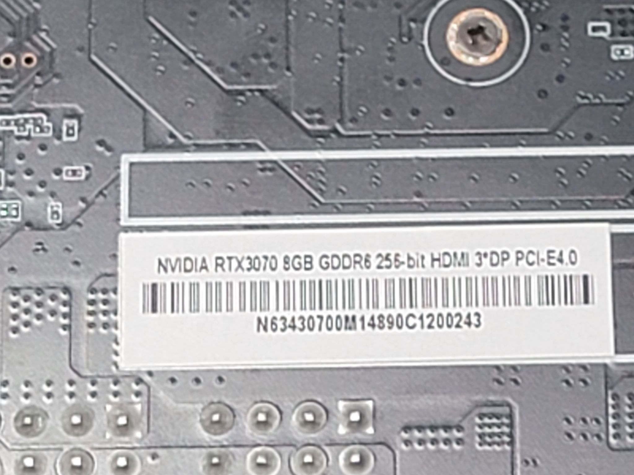 NVIDIA GeForce RTX 3070 LeadTek WinFast AI Blower 8gb