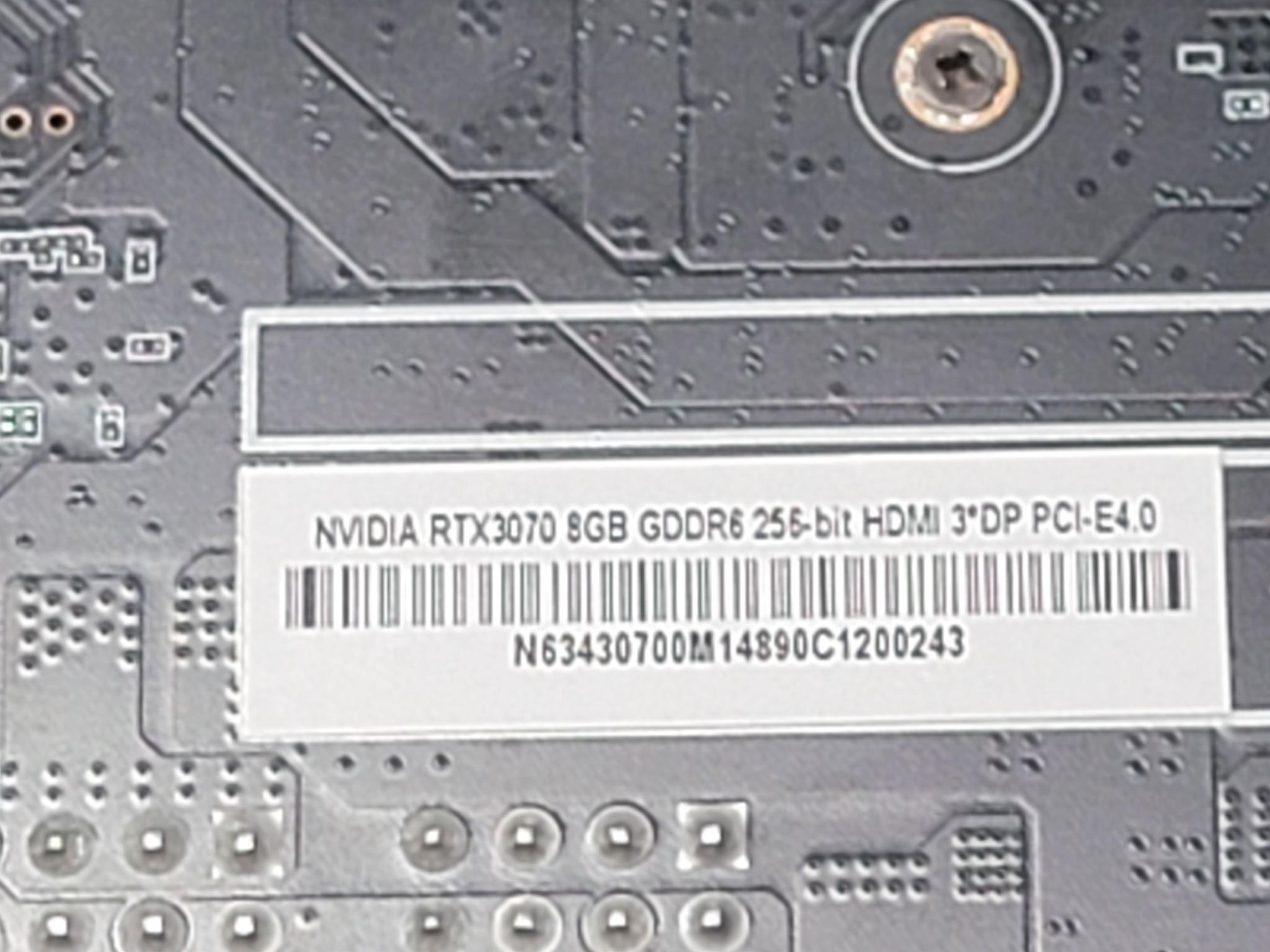 NVIDIA GeForce RTX 3070 LeadTek WinFast AI Blower 8gb