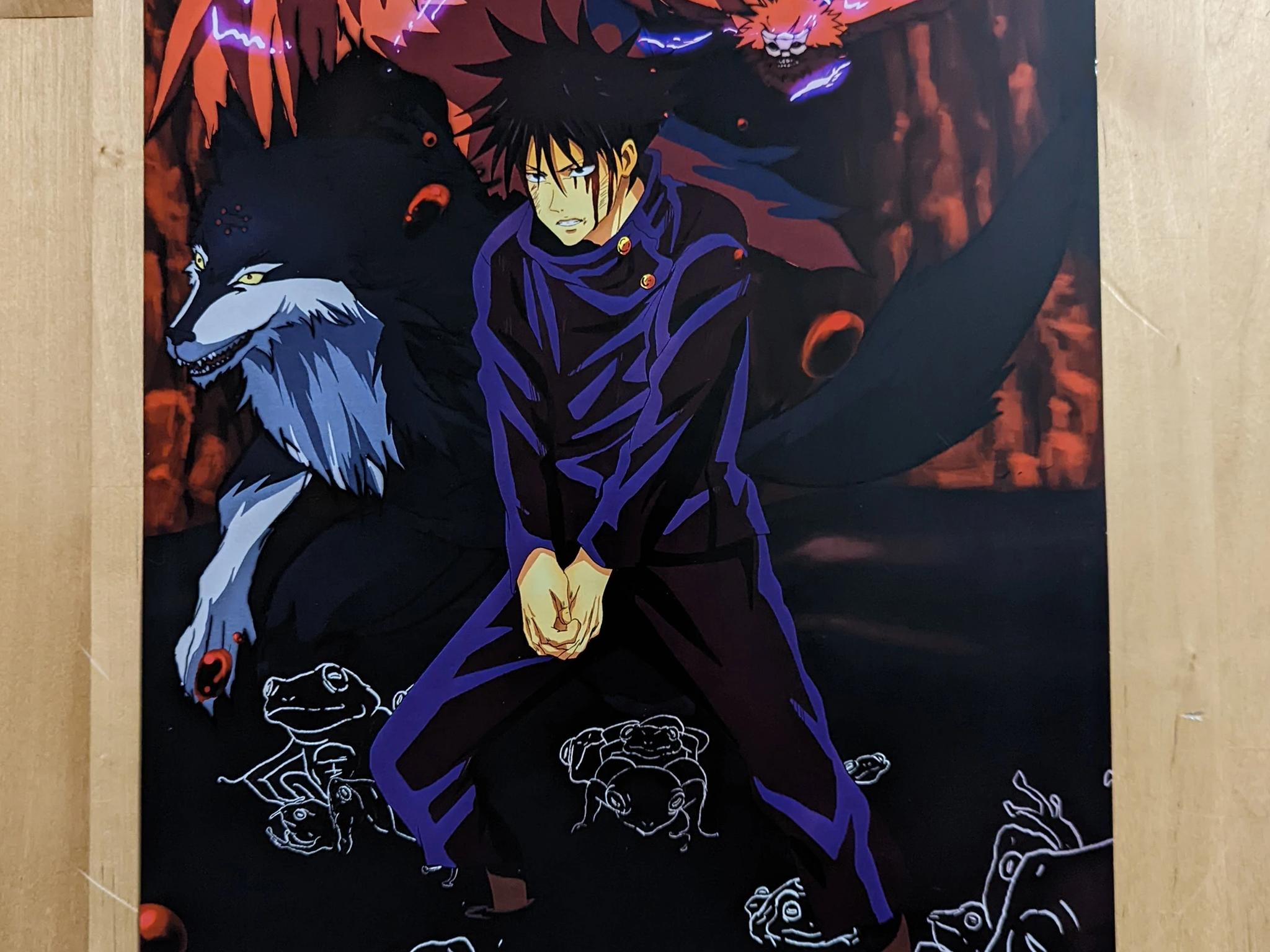 Jujutsu Kaisen Posters (2-pack) by Innerdemoncross | "Chimera Shadow Garden"