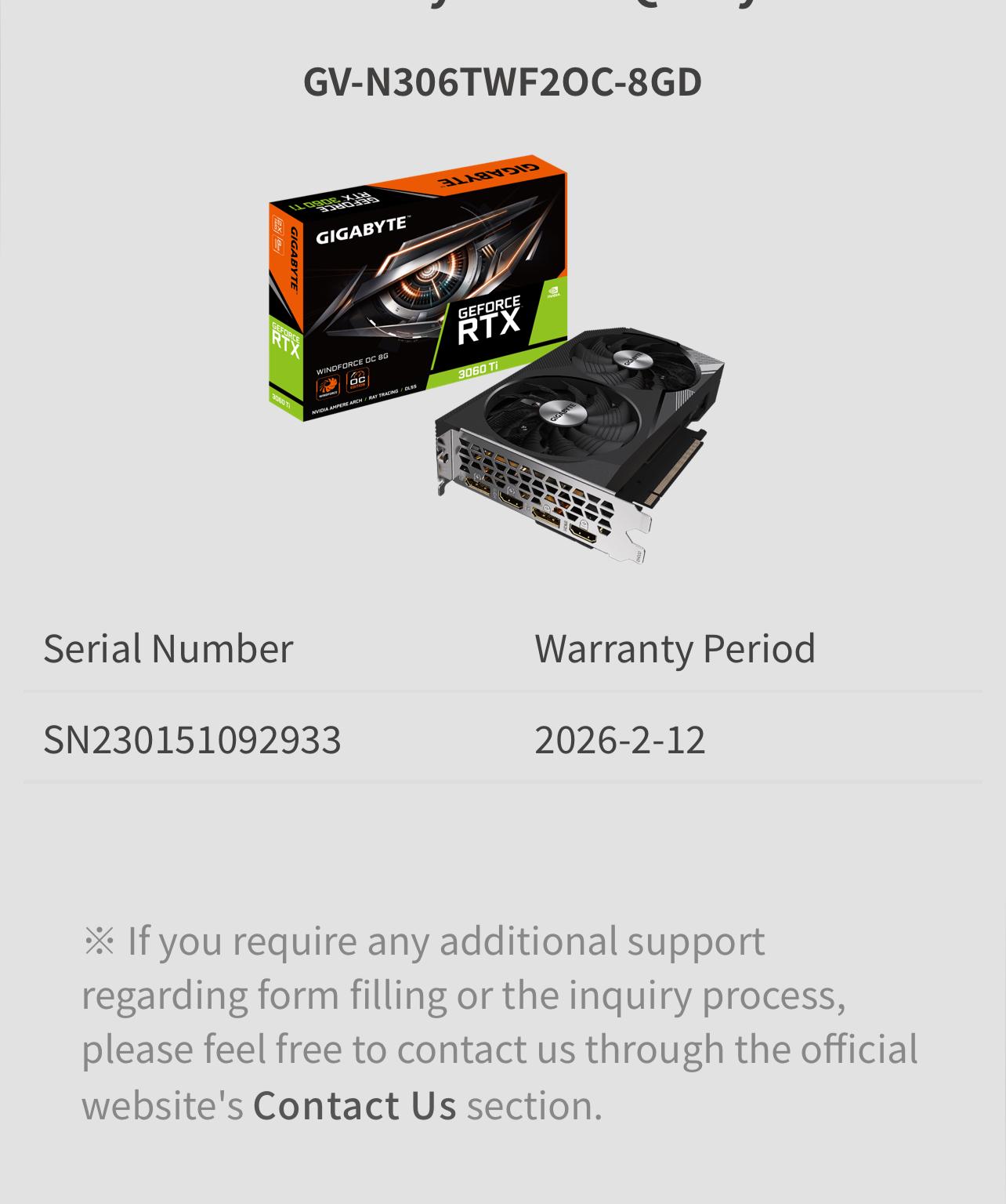 GIGABYTE GeForce RTX 3060 Ti WINDFORCE OC 8G LHR Gaming Graphics Card, GDDR6