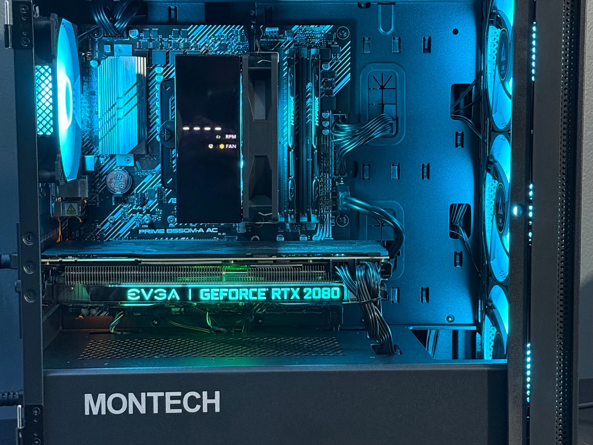 🥶RTX 2080, Ryzen 5500, 16GB DDR4, 512GB SSD- Fury Gaming PC