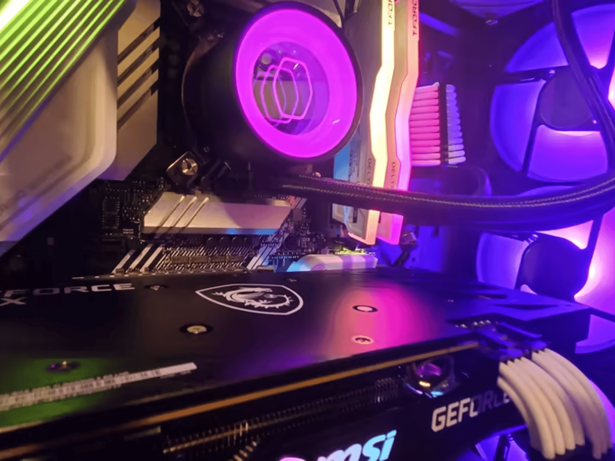 Custom 10700K | RTX 3060ti | 32GB 3200MHz | 1TB NVME SSD Gaming PC