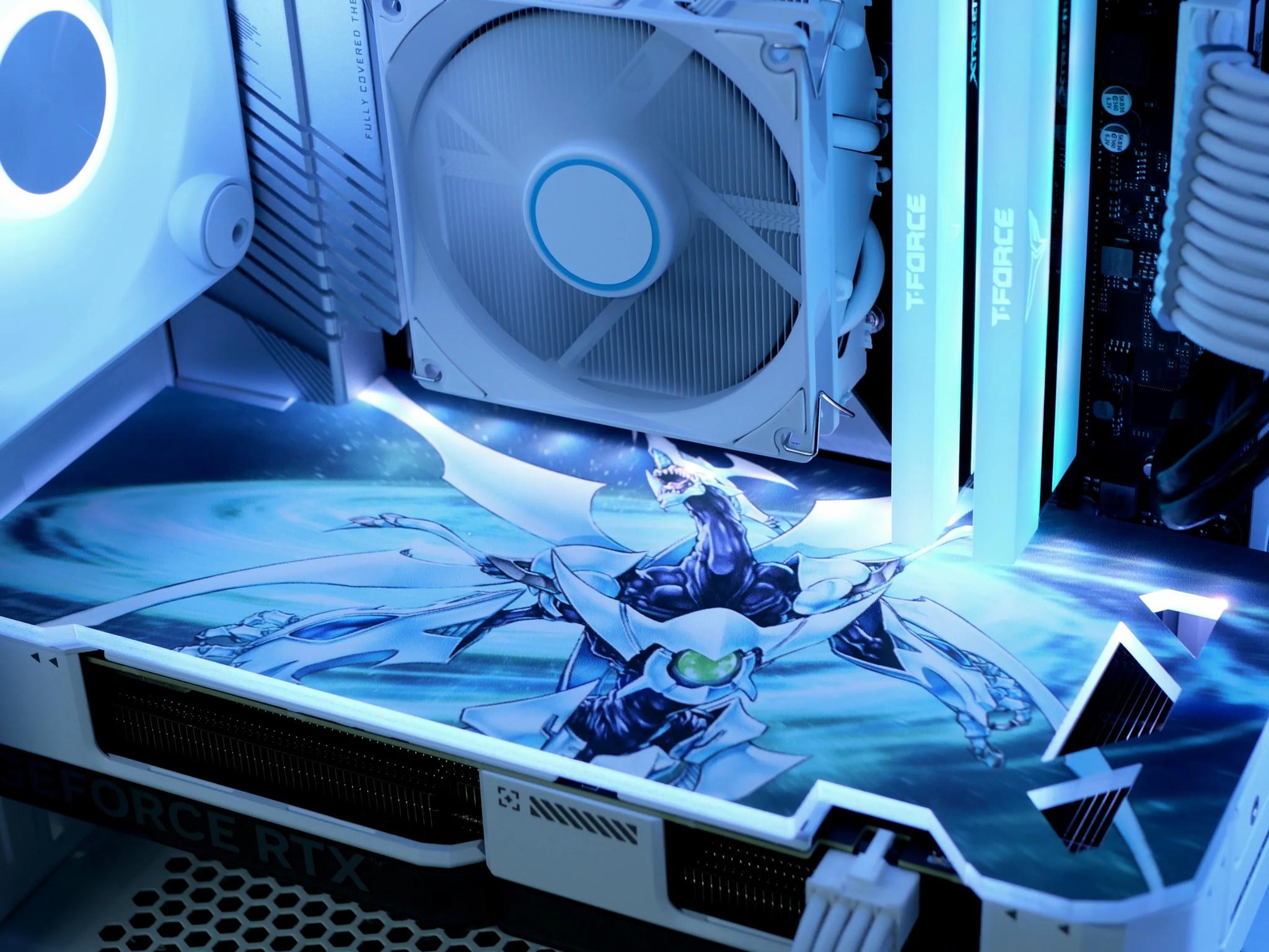 💫Stardust🐉| RTX 4070, Ryzen 7 5800x, 32GB ram Yu-Gi-Oh theme pc build