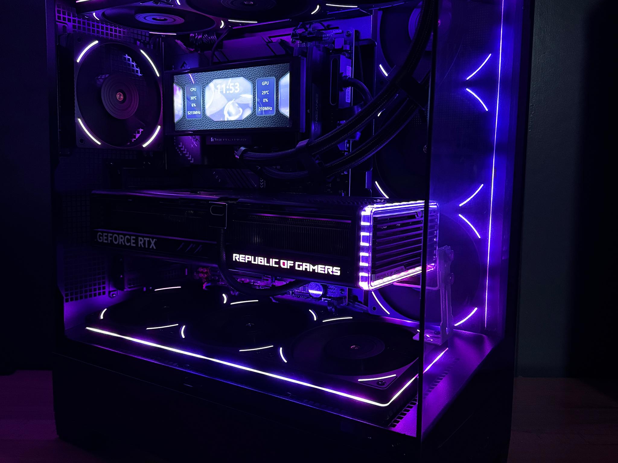 👨‍🚀🚀RTX 4090 PC | Ryzen 9800X3D | 32GB RAM | 2TB SSD | 1050W Platinum | Hydrus Cables