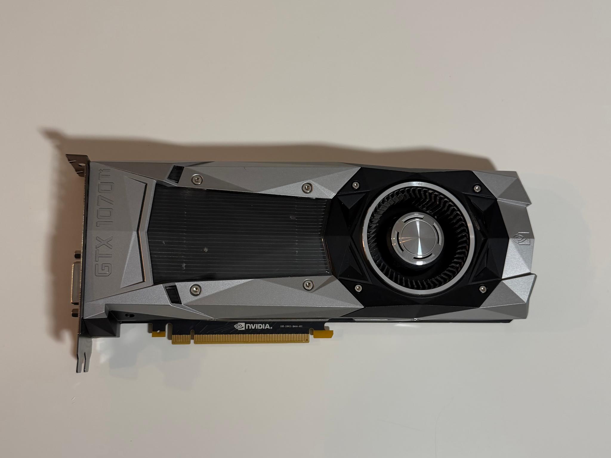 🔥 GTX 1070 Ti FE in great conditions! 🔥