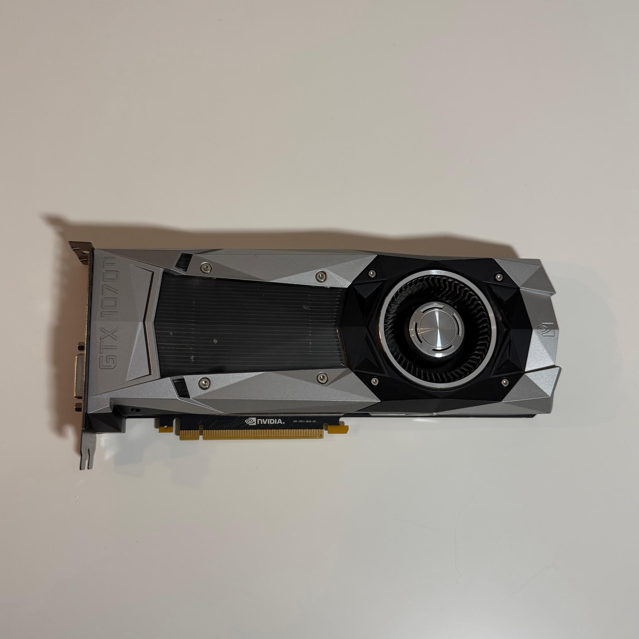 🔥 GTX 1070 Ti FE in great conditions! 🔥