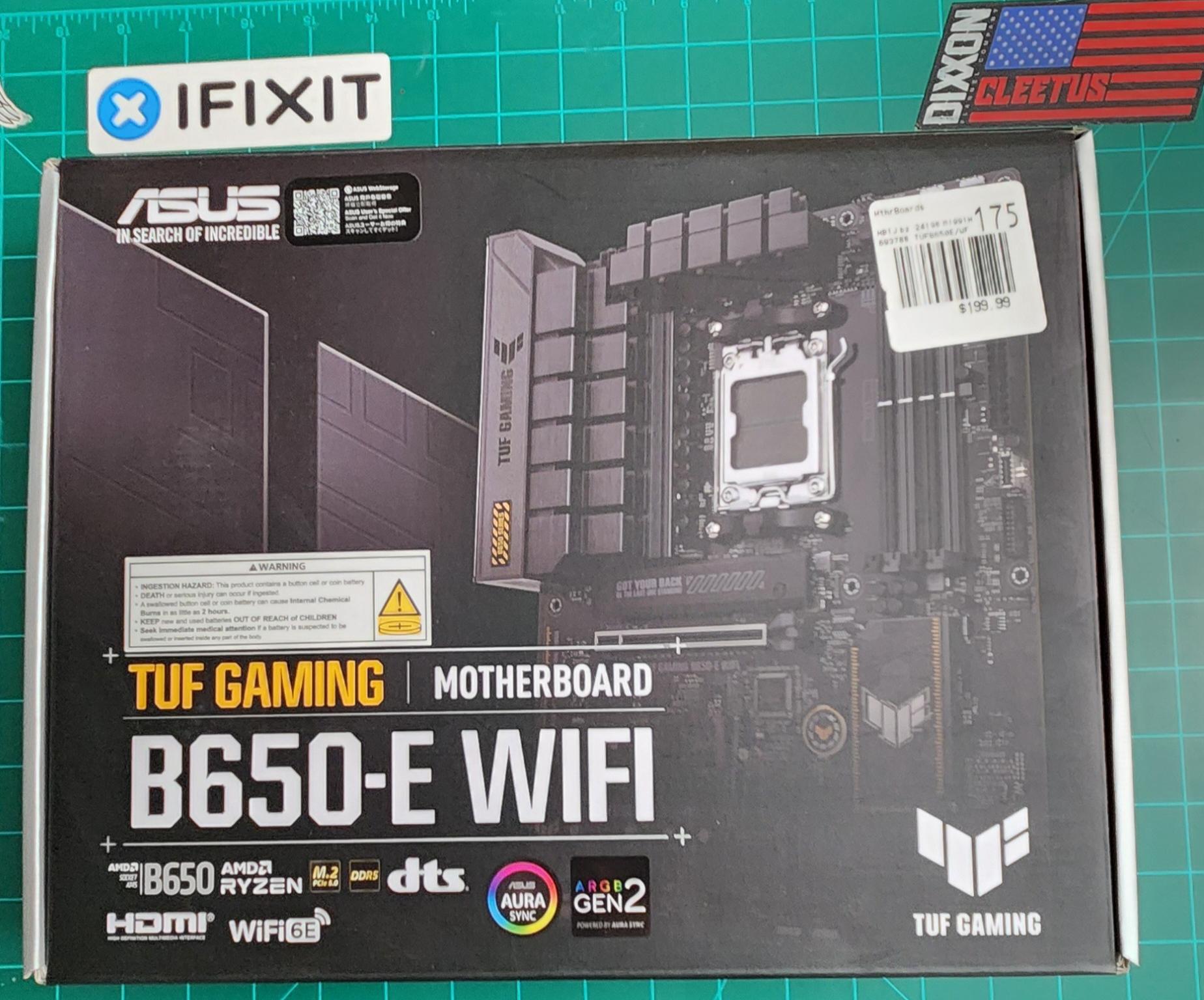 Asus TUF B650E wifi