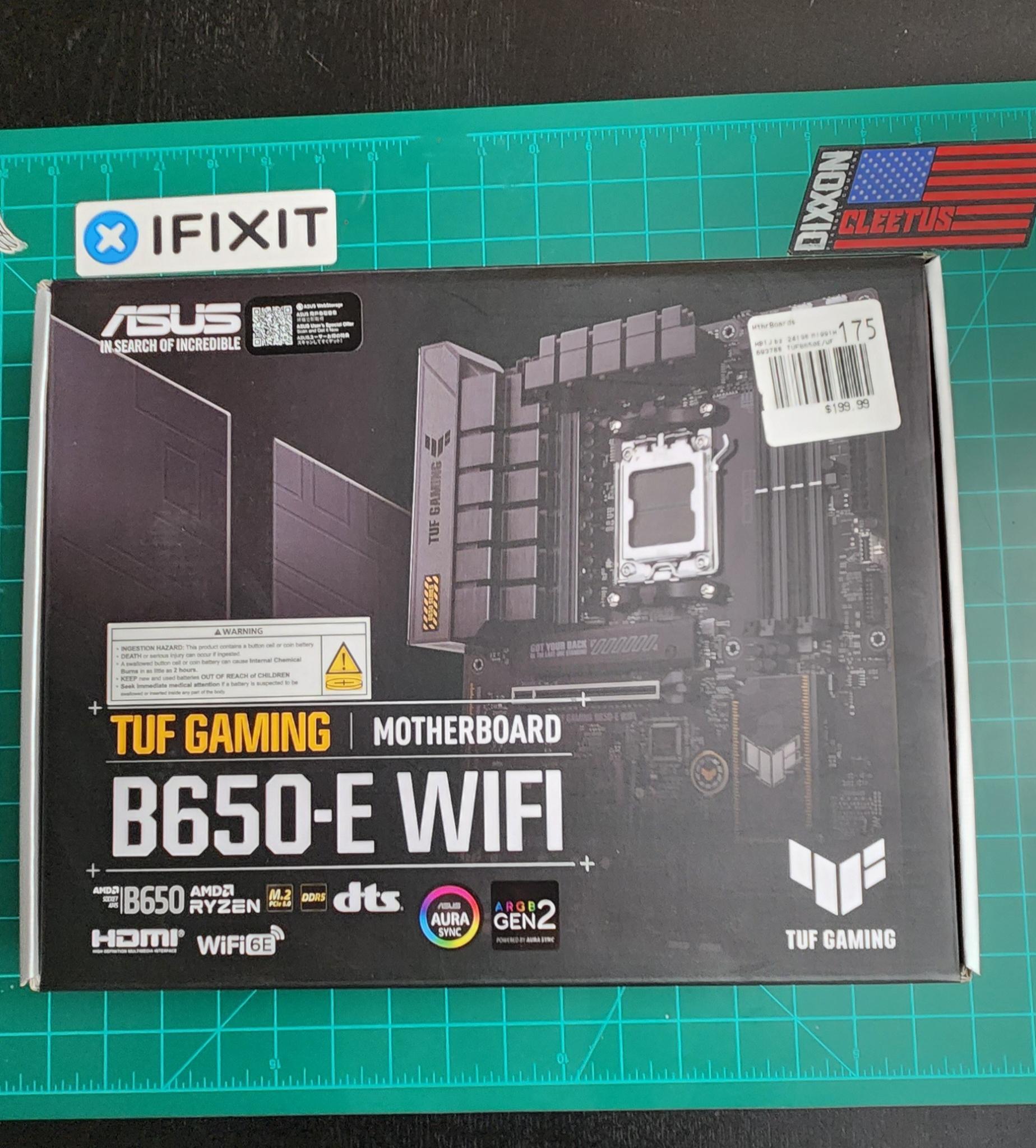Asus TUF B650E wifi