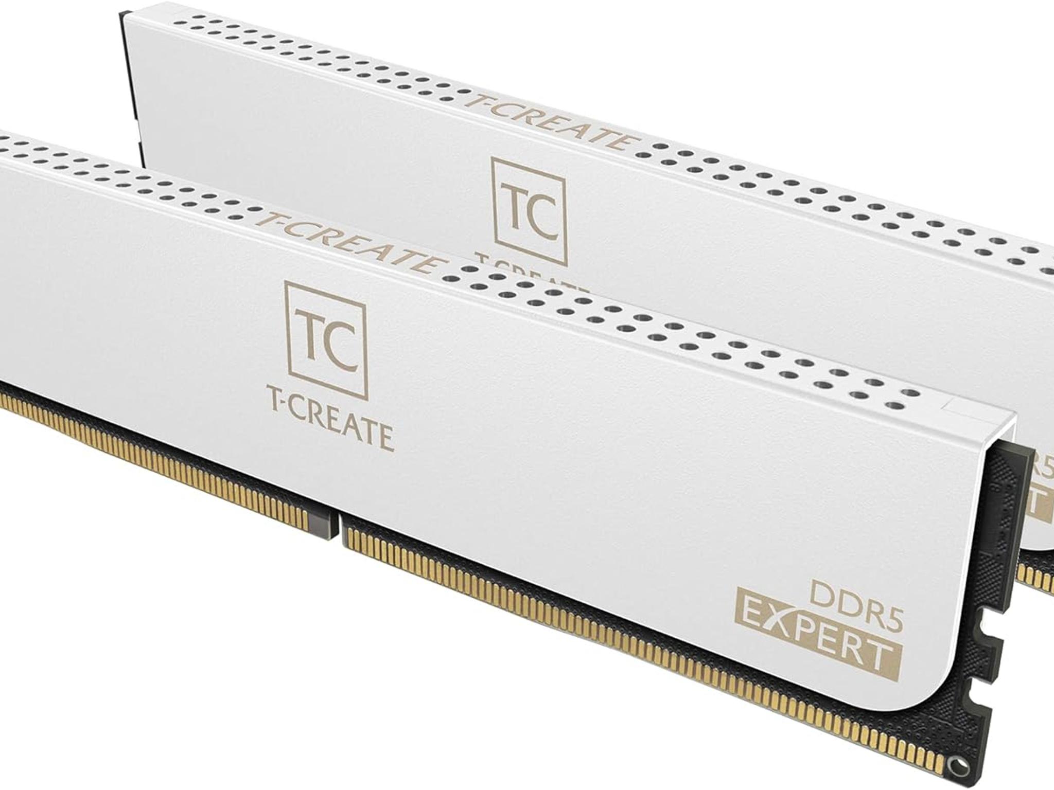 TEAMGROUP T-Create Expert Overclocking DDR5 32GB Kit (2 x 16GB) 6000MHz CL30 Desktop Memory