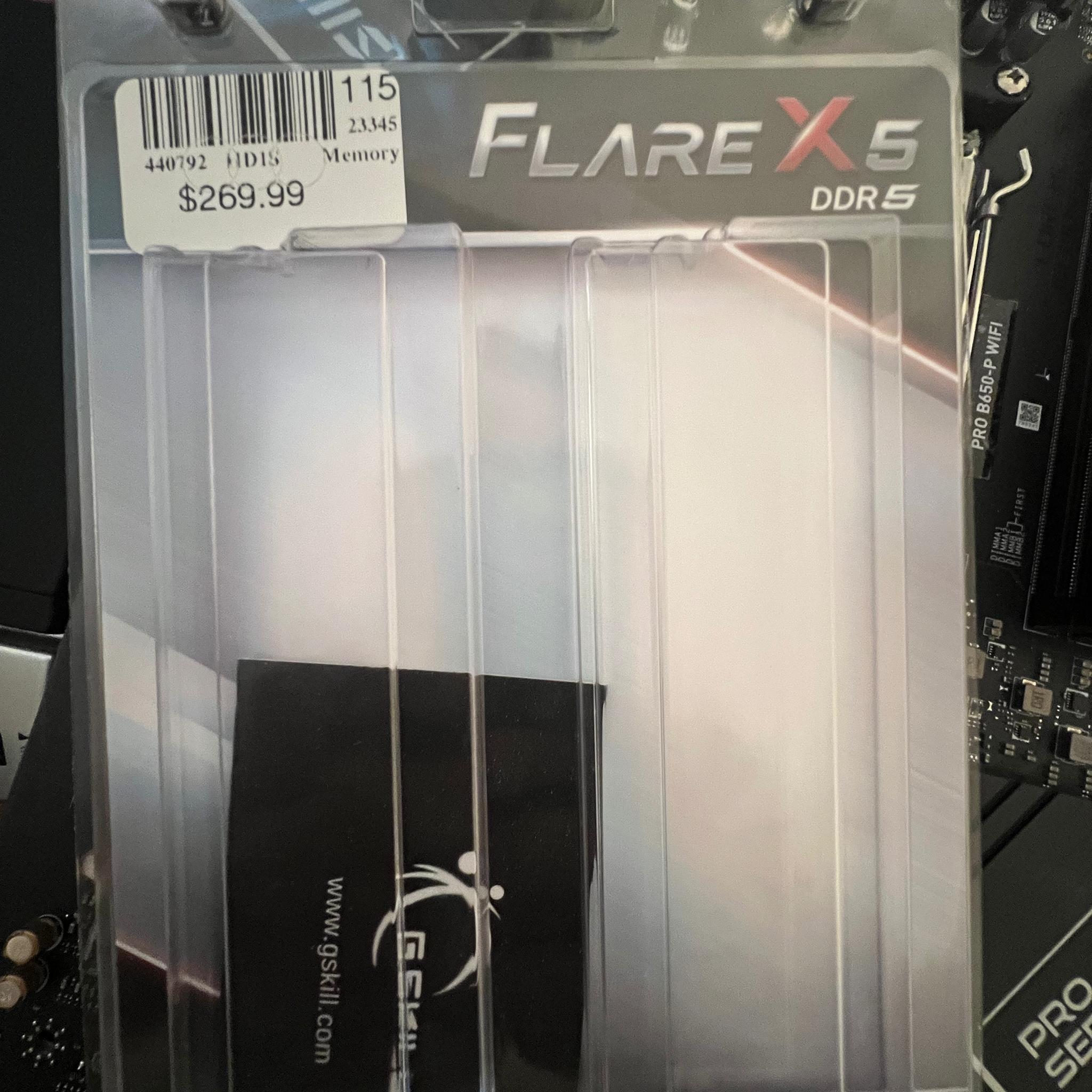 Ryzen 7700X 32GB DDR5 6000Mhz MSI PRO B650-P WiFi CPU MOBO RAM MicroCenter Bundle