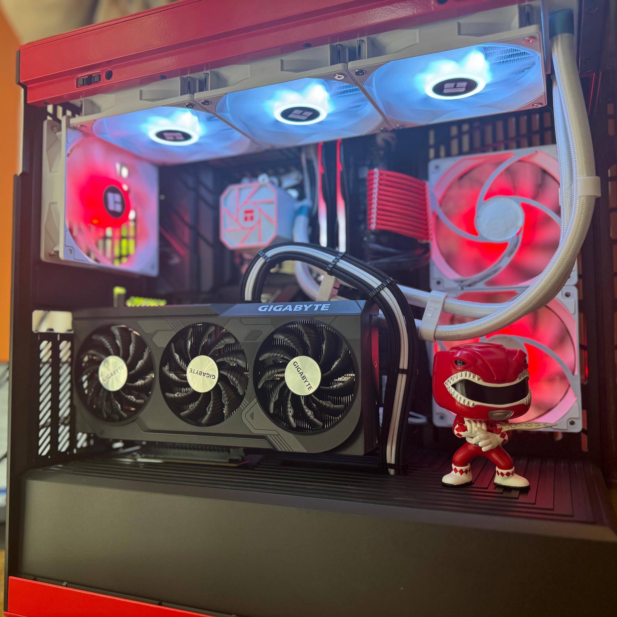 🔴⚪️Red Ranger⚪️🔴 - RTX 4070 Super | Ryzen 7 7700X | 32GB DDR5 | 2TB SSD