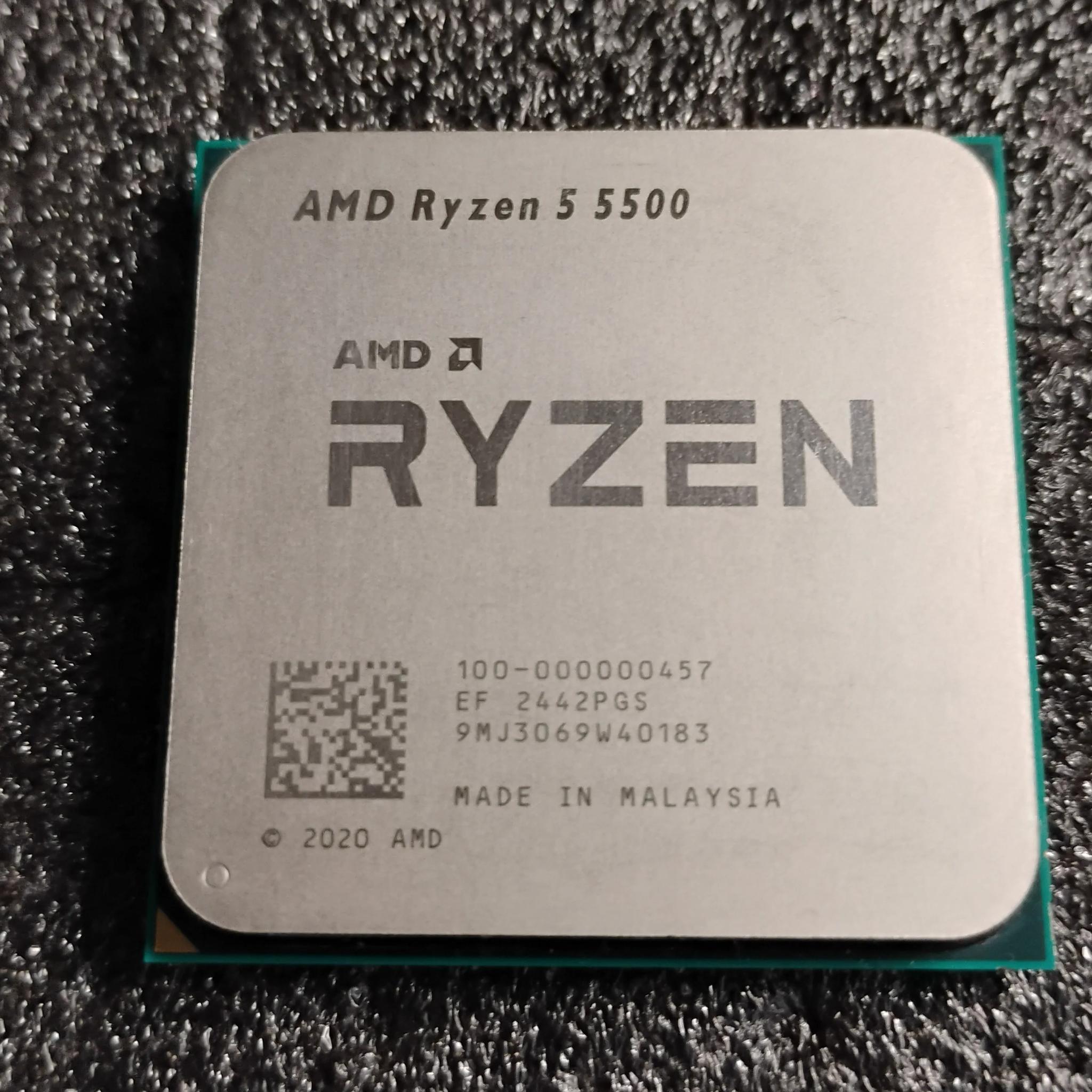 RE-FABULOUS | Ryzen 5 5500 Unlocked Processor | 6C 12T * 16Mb L3 * 3.6 to 4.2GHz boost CPU