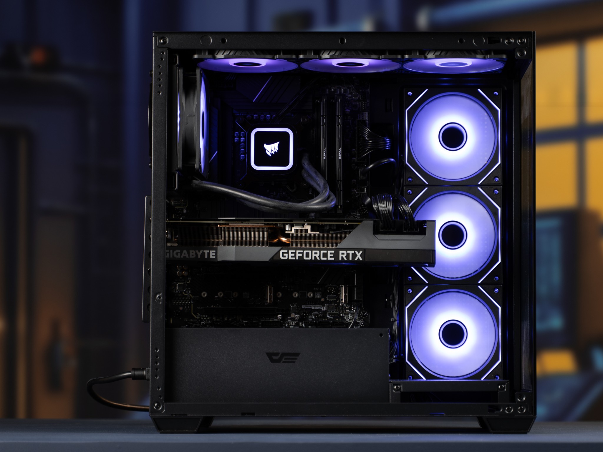 “Nebulor I” RTX 3080 Ti Intel Core i5 14400F 32GB 1TB Windows 11 Workstation Gaming PC