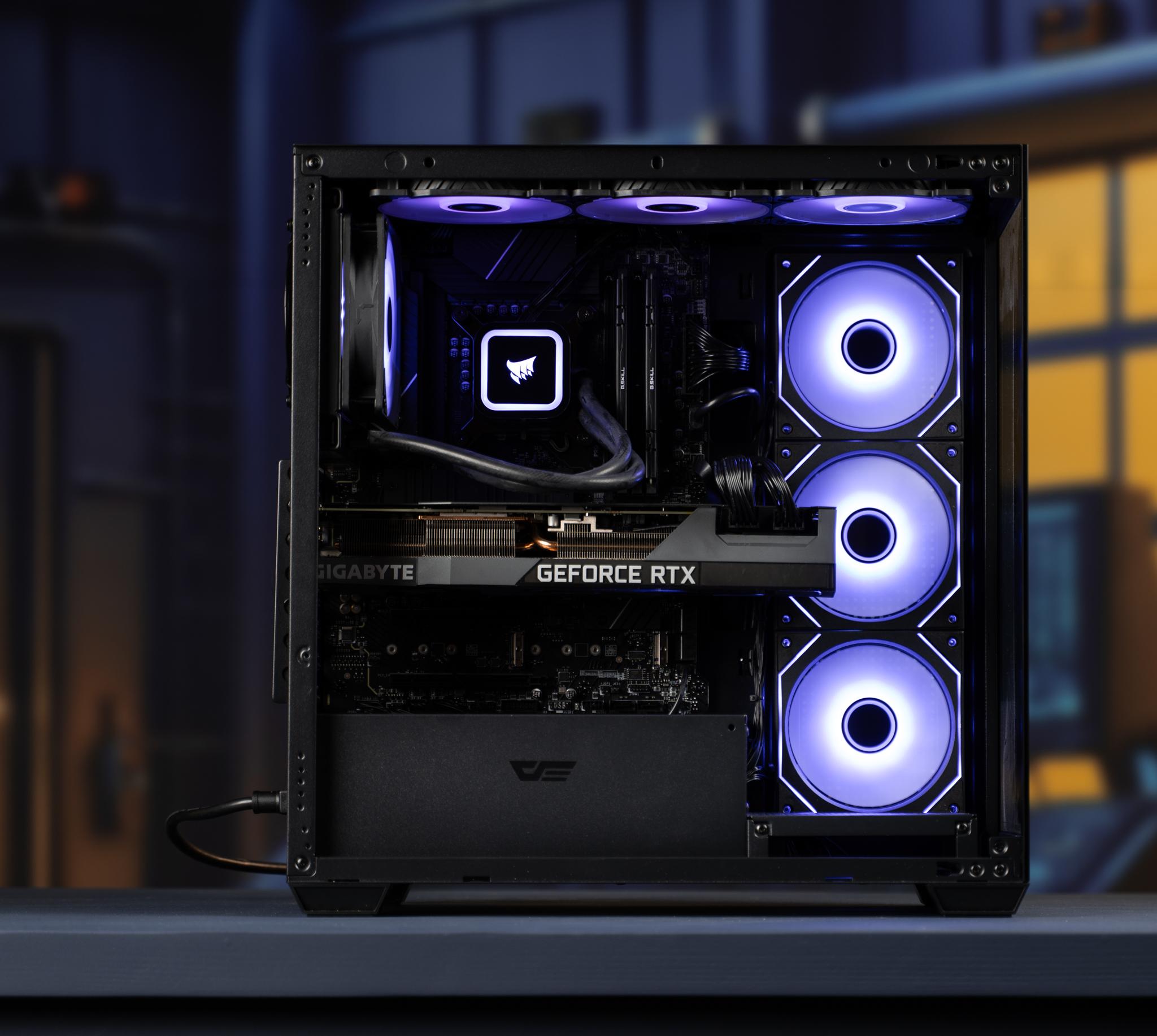 “Nebulor I” RTX 3080 Ti Intel Core i5 14400F 32GB 1TB Windows 11 Workstation Gaming PC