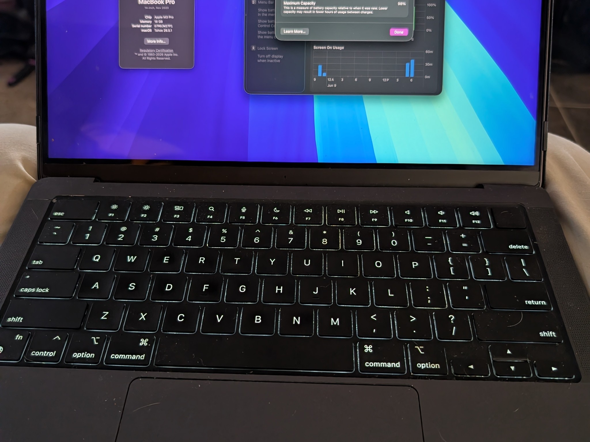 MacBook Pro 14" (M3 Pro Chip / 18GB Unified Memory / 512GB SSD) - Midnight