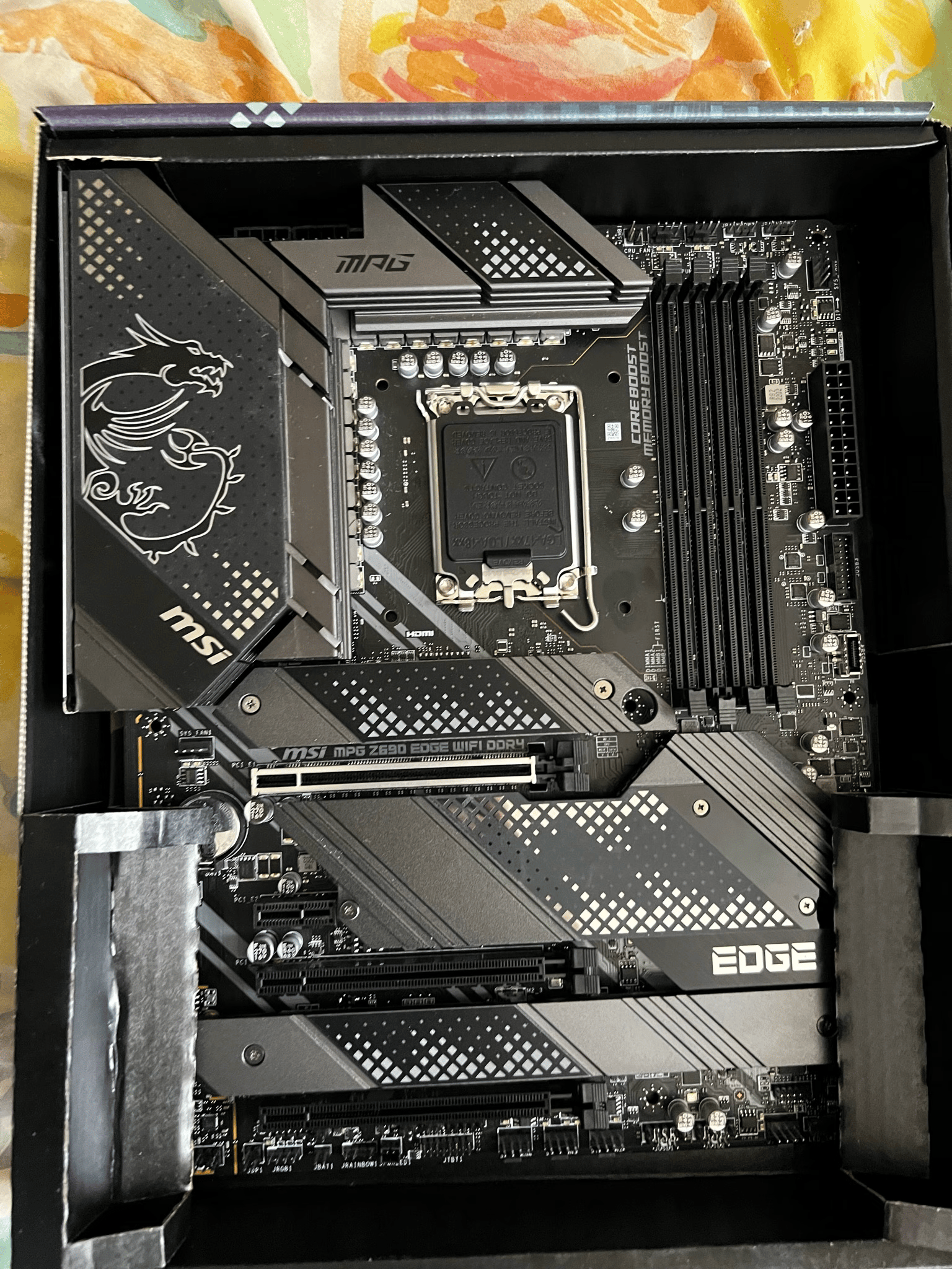 MSI Z690 Edge WiFi DDR4 Motherboard (READ DESCRIPTION)