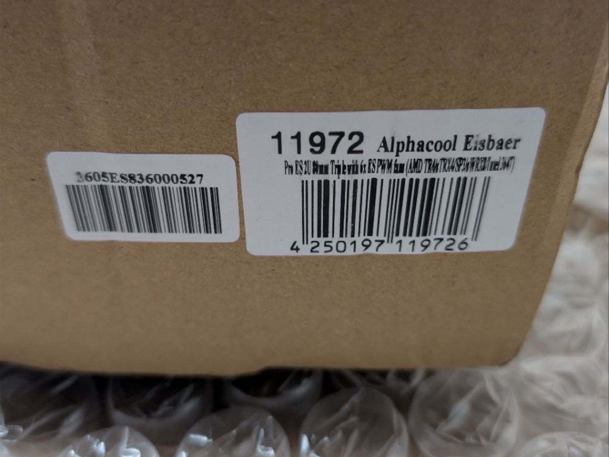 Alphacool Eisbaer Pro ES 80mm Triple HPE + 3x ES PWM Fans - (11972)
