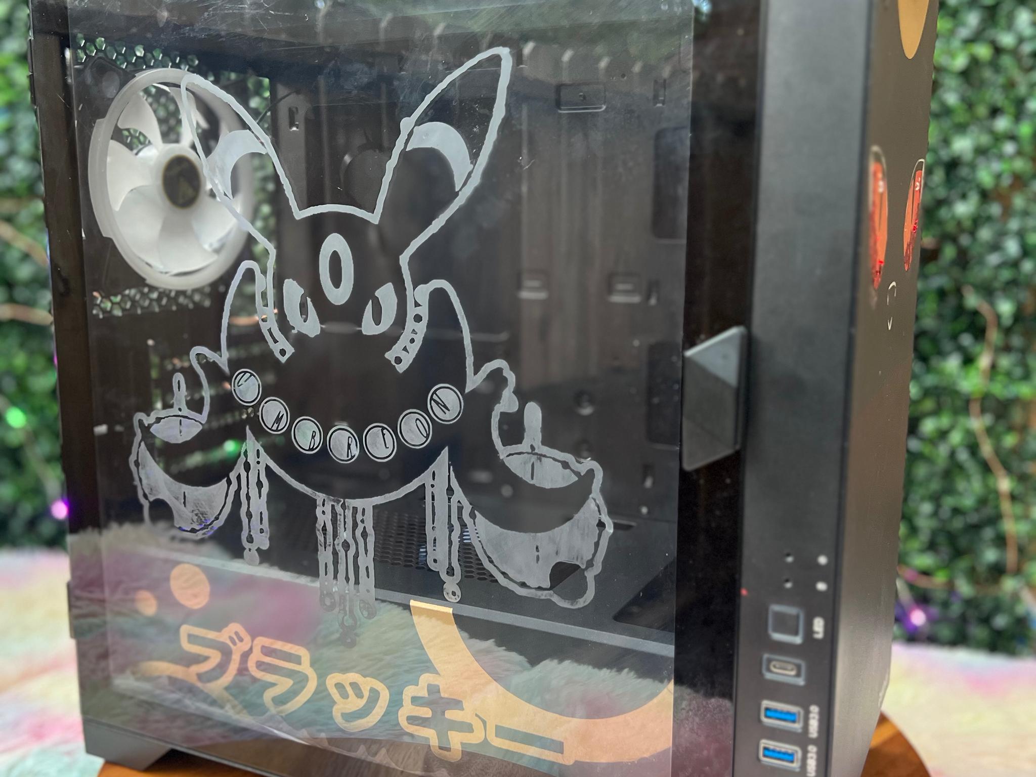 Custom PC Case - Pokemon Umbreon Themed