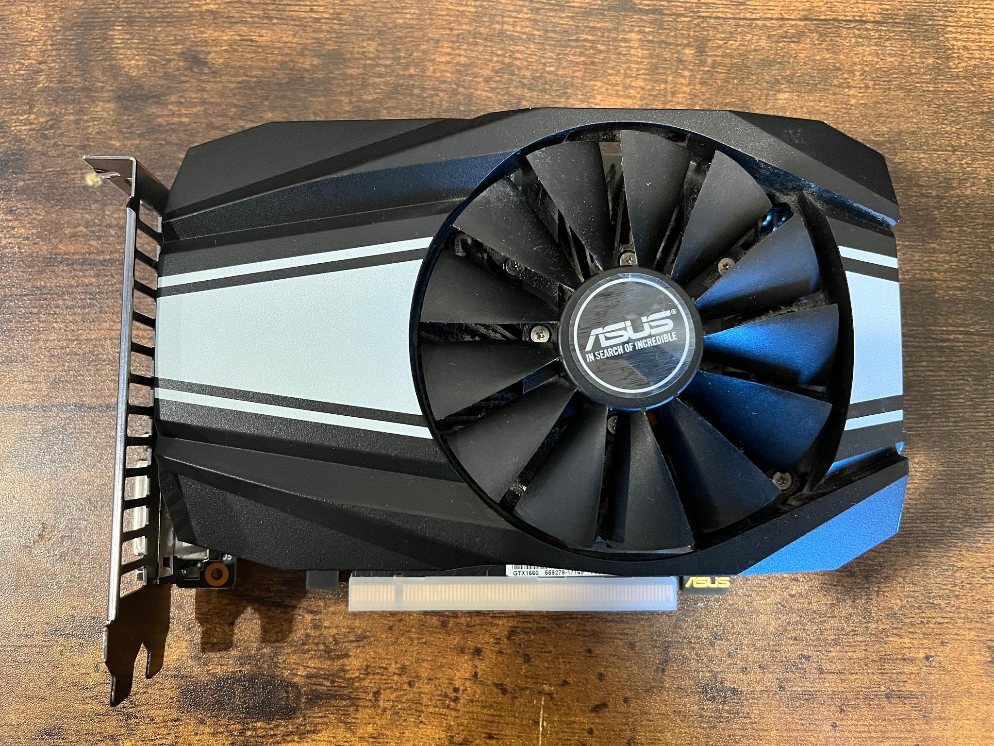 ASUS PHOENIX GTX 1660 6gb GPU