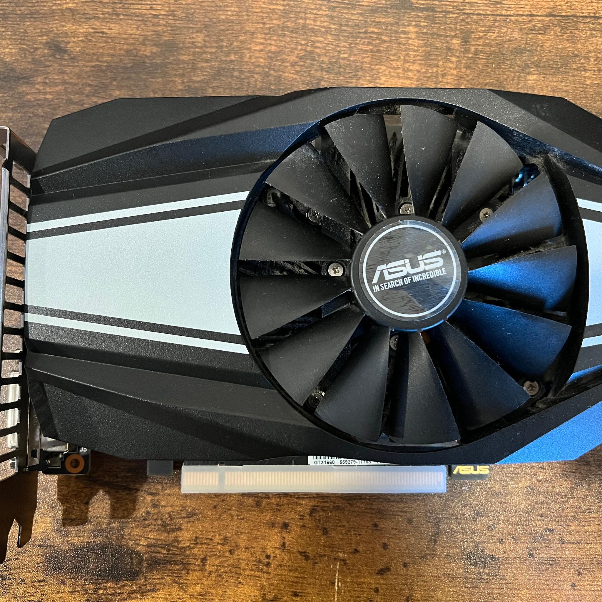 ASUS PHOENIX GTX 1660 6gb GPU