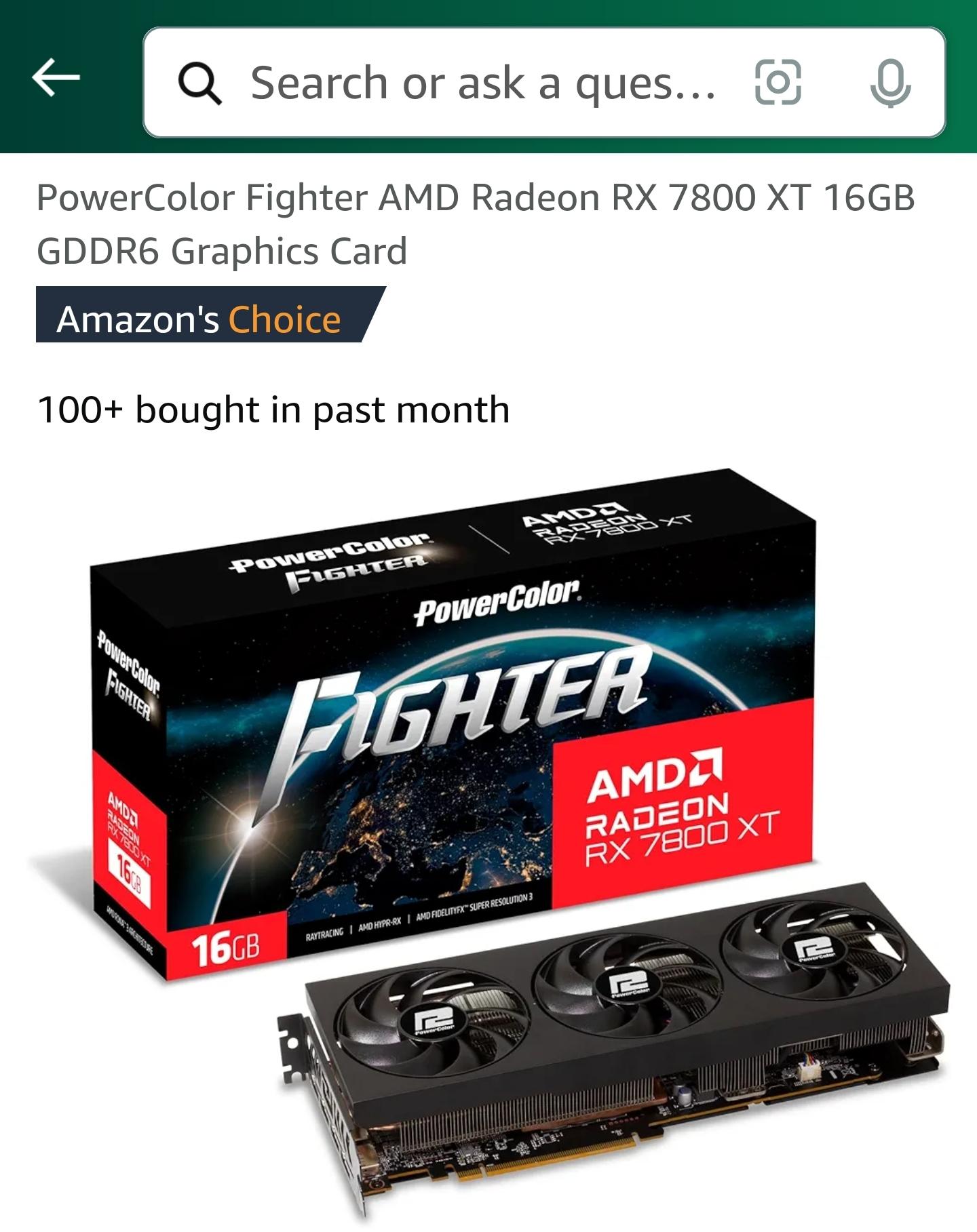Radeon 7800xt