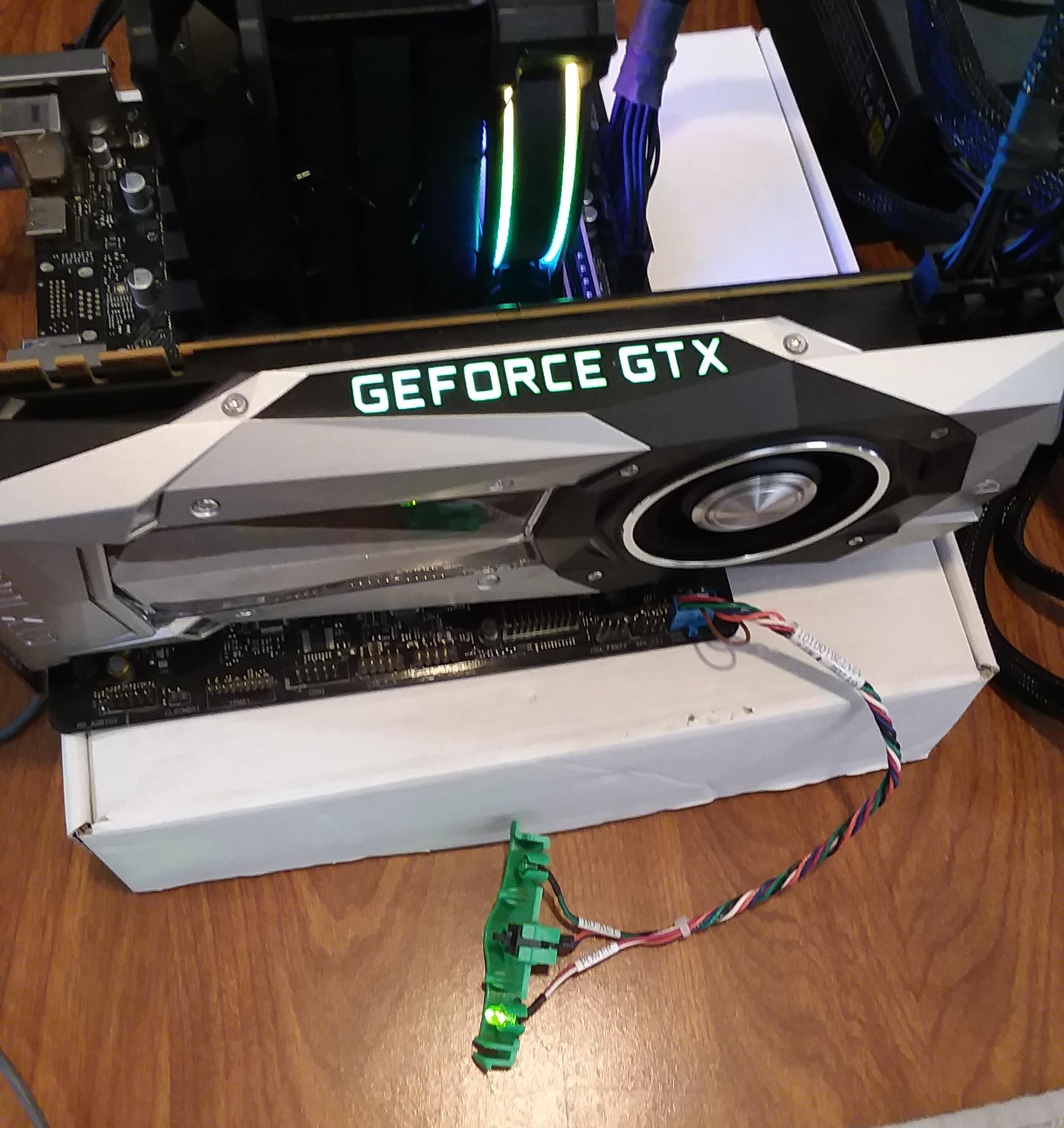 Nvidia GeForce GTX-1080ti 11GB Founders Edition In Excellent Condition
