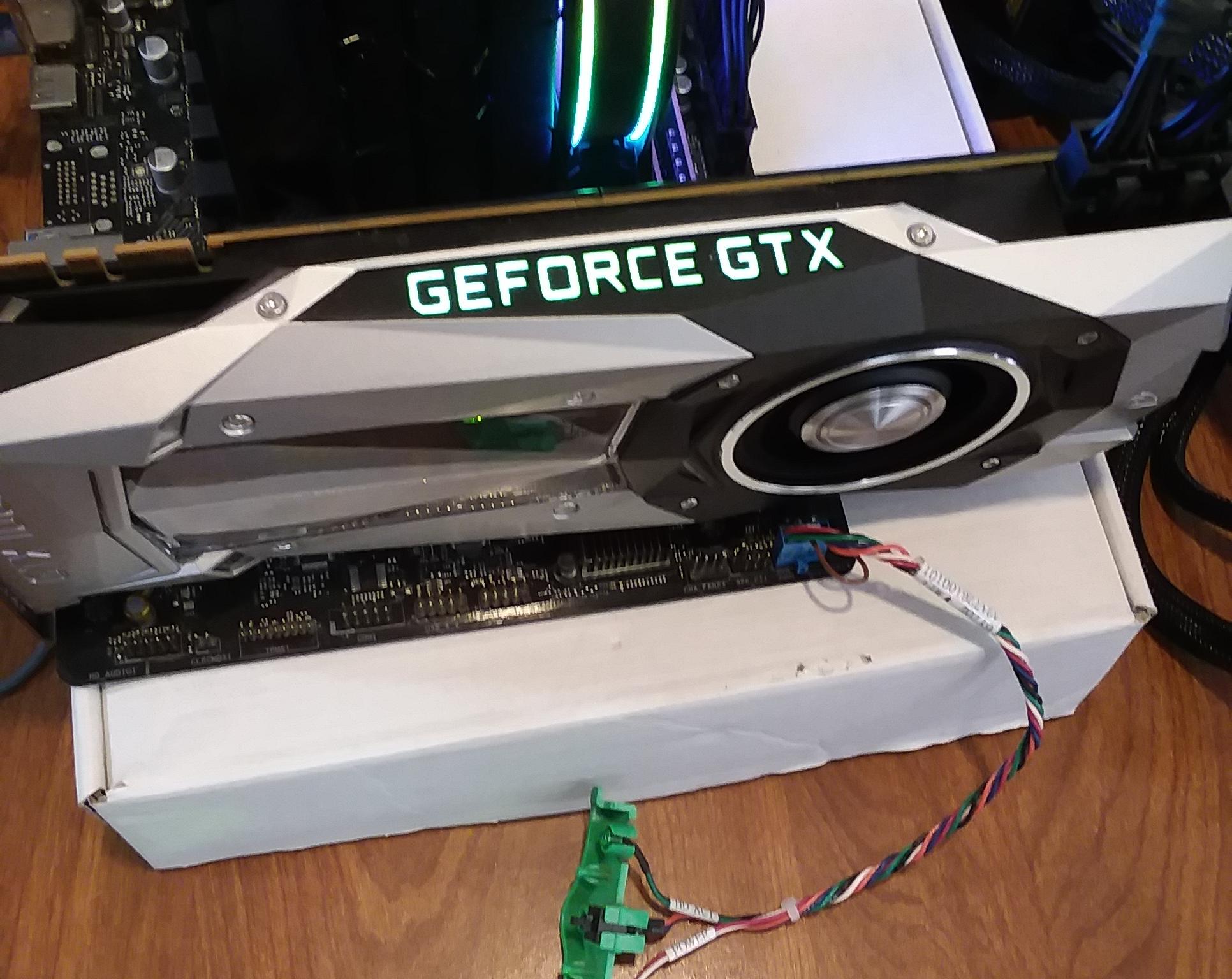 Nvidia GeForce GTX-1080ti 11GB Founders Edition In Excellent Condition