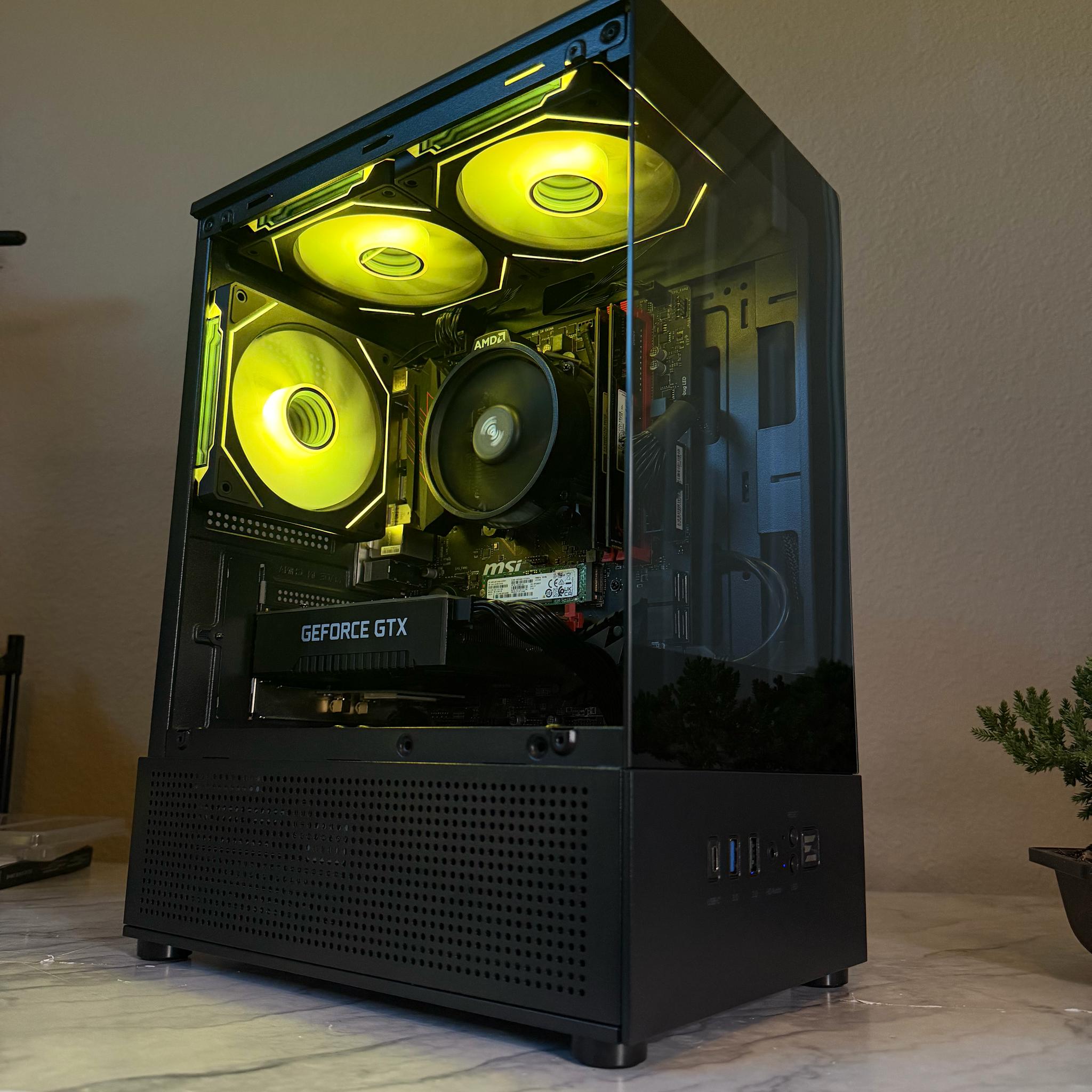 GeForce GTX 1660 Custom Gaming PC - Ryzen 5 2600, 16GB RAM