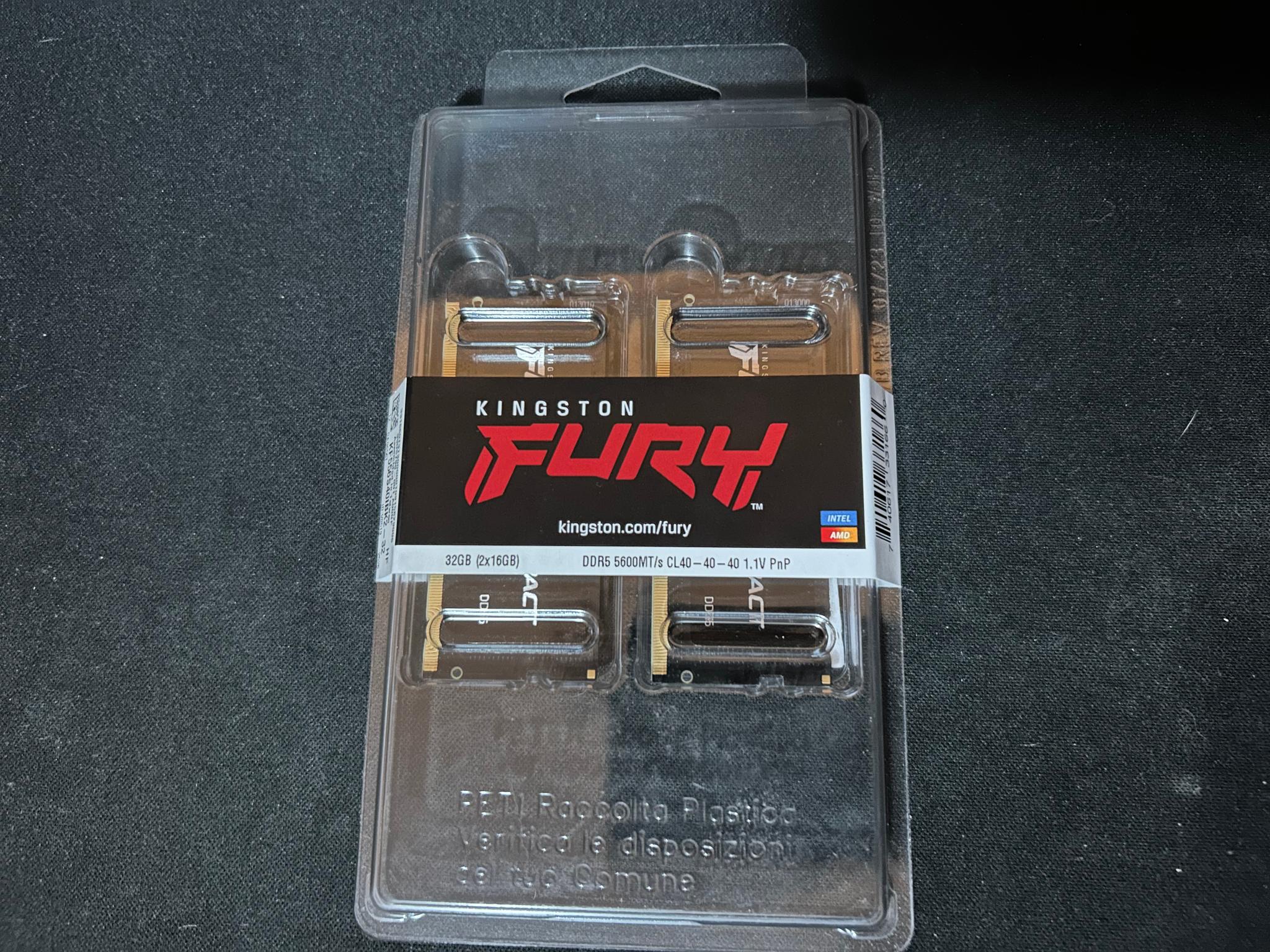 Kingston FURY Impact 32GB DDR5-5600 (2x16GB) - Image 1