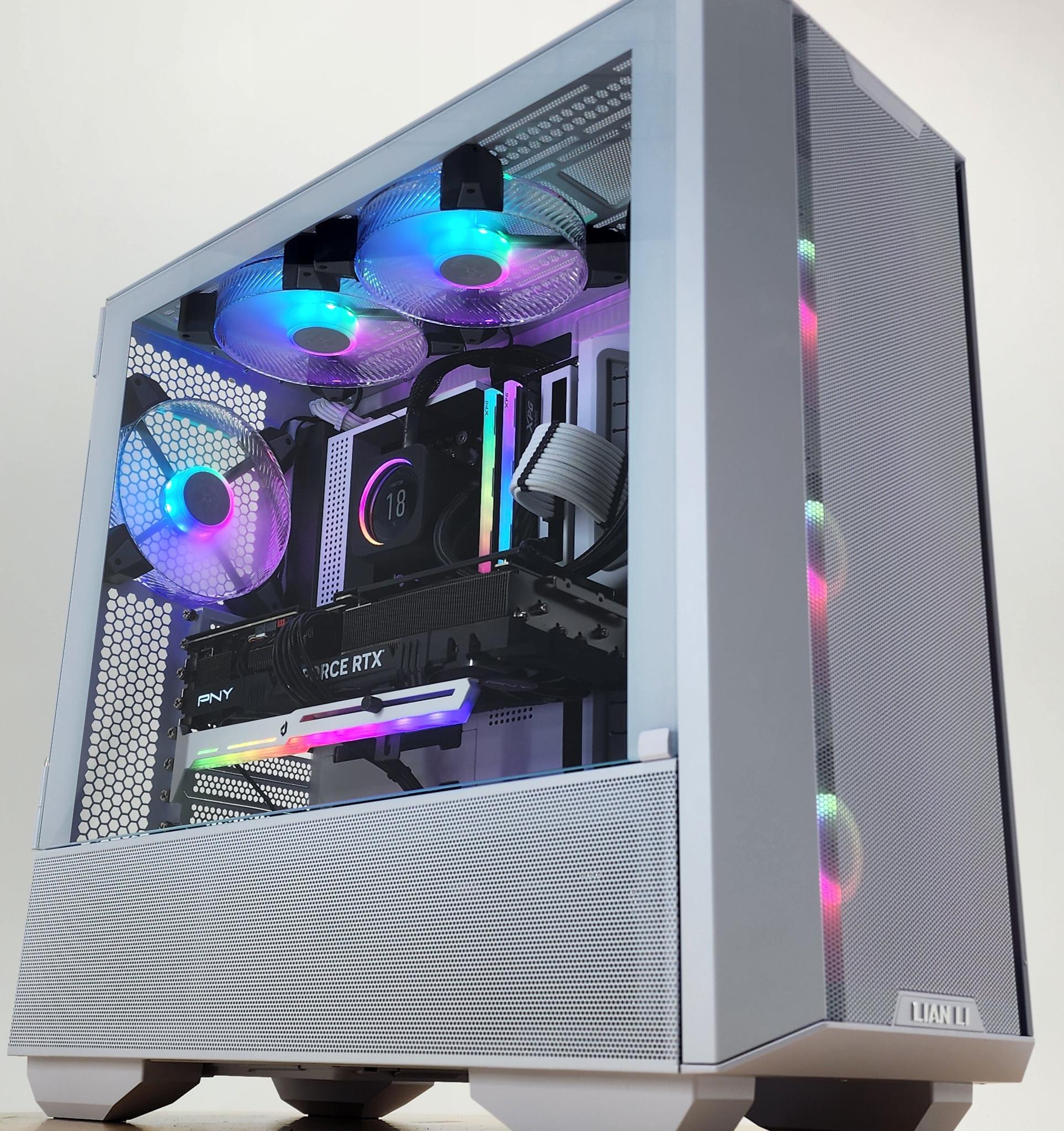 Gaming PC Ryzen 7 7700 32GB RAM 1TB SSD RTX 4070 Ti 12GB Windows 11 Computer
