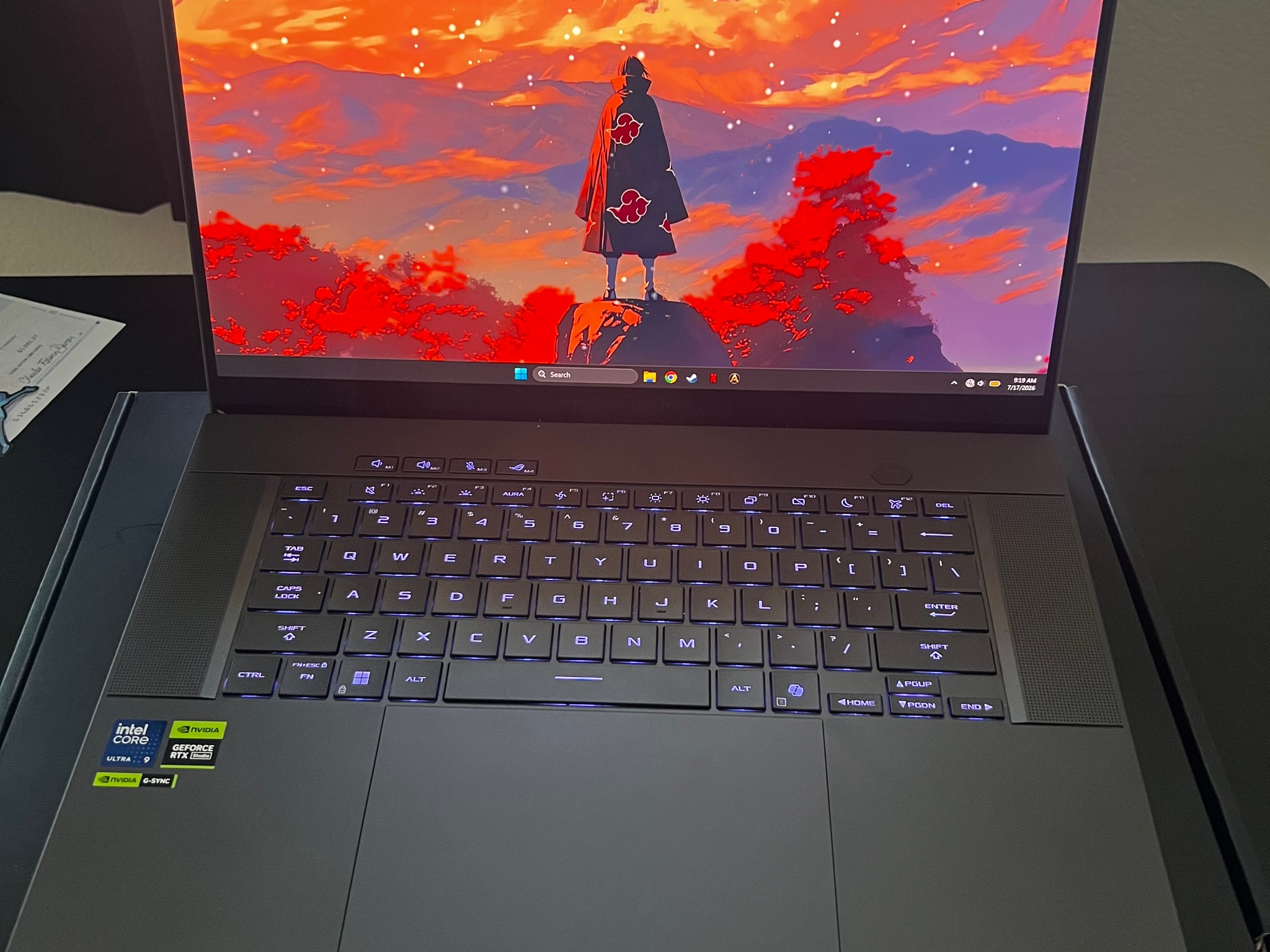 ASUS ROG Zephyrus G16 OLED RTX 5070 Ti 12GB | Intel Core Ultra 9 285H | 32GB RAM | 1TB SSD | 240Hz