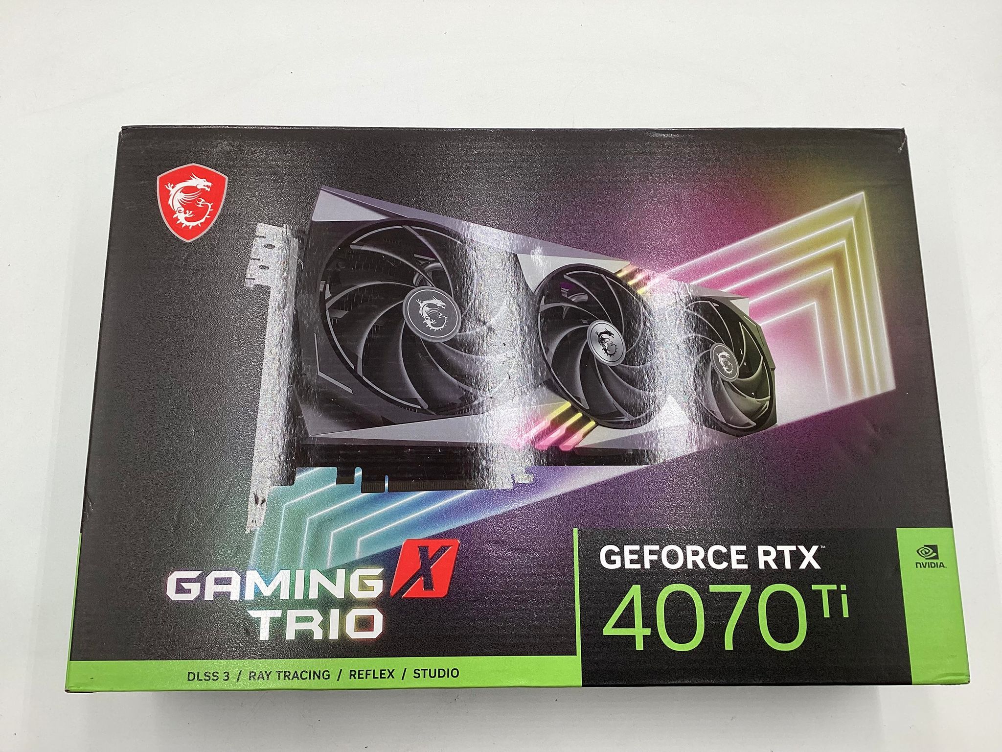 MSI GeForce RTX 4070 Ti GAMING X TRIO 12G Gaming Graphics Card