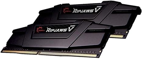 G.SKILL Ripjaws V Series (Intel XMP) DDR4 RAM 32GB (4x8GB) 3600MT/s CL16-19-19-39